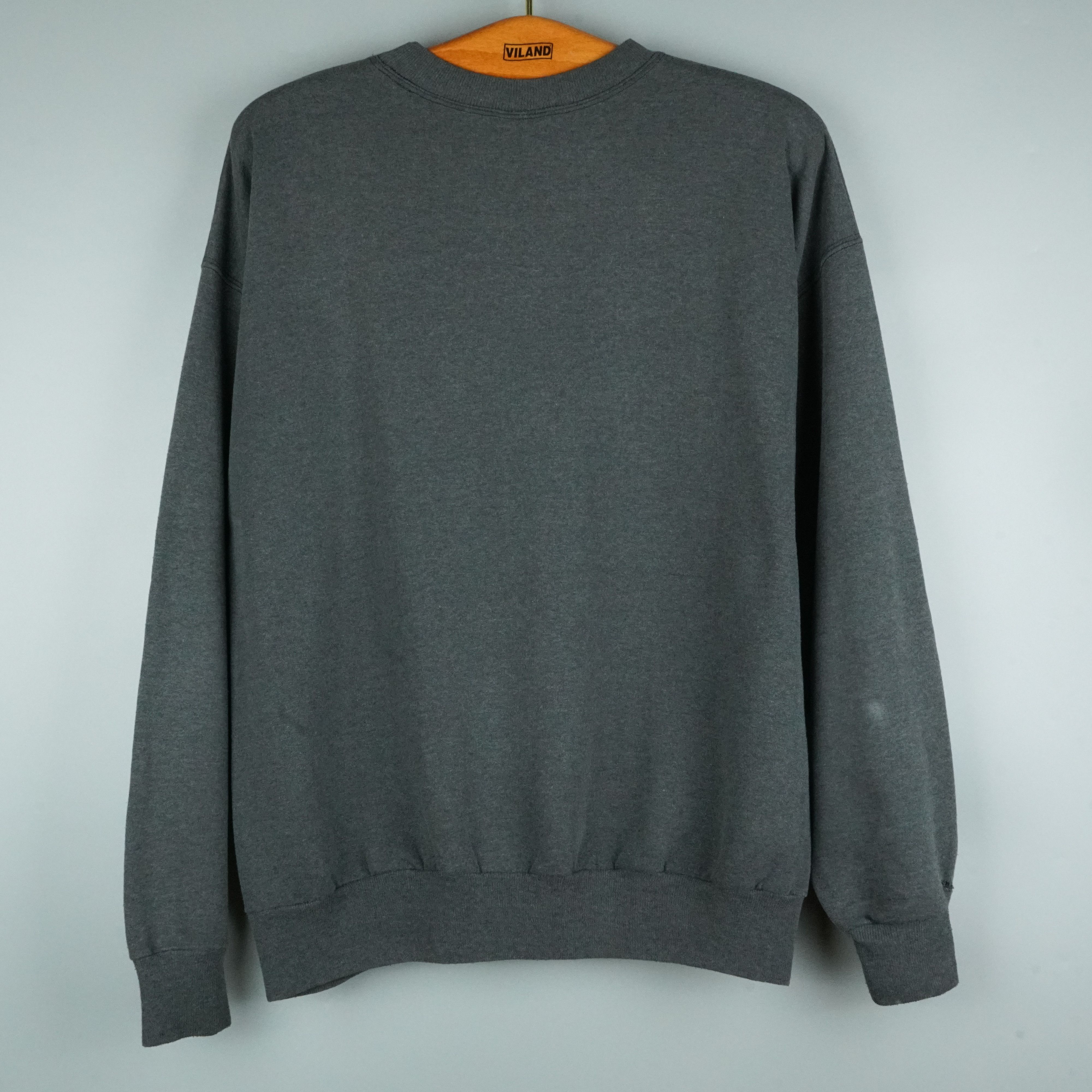 Thrasher × Vintage 1990s Thrasher Sweatshirt Reflective Logo Size US XL / EU 56 / 4 - 5 Thumbnail