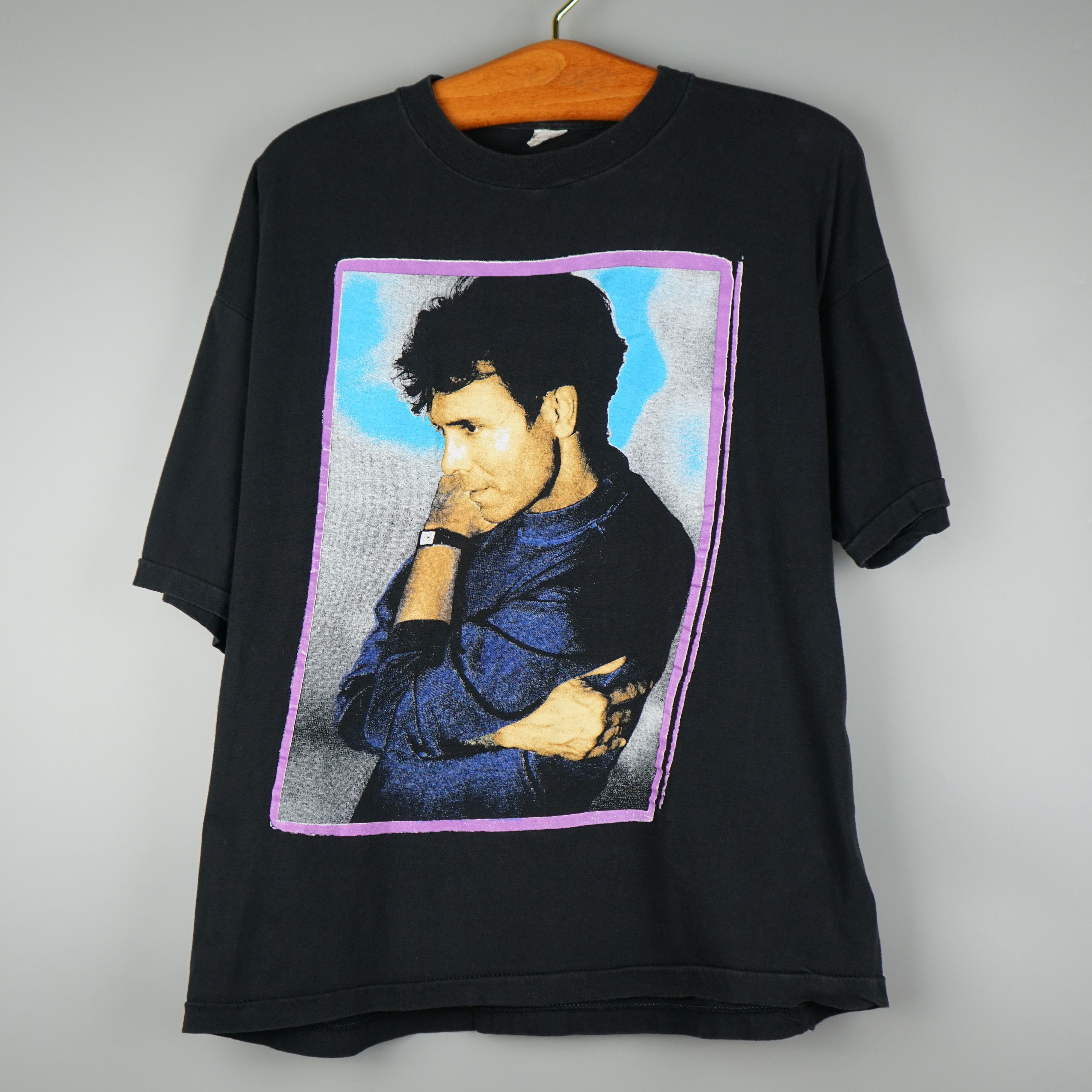 Band Tees × Vintage Vintage Cliff Richard t shirt Single Stitch like Elton John Size US XL / EU 56 / 4 - 1 Thumbnail