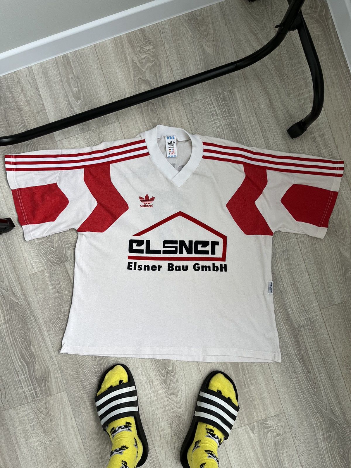 Adidas VINTAGE ADIDAS CLIMALITE T SHIRT Size US L / EU 52-54 / 3 - 1 Thumbnail