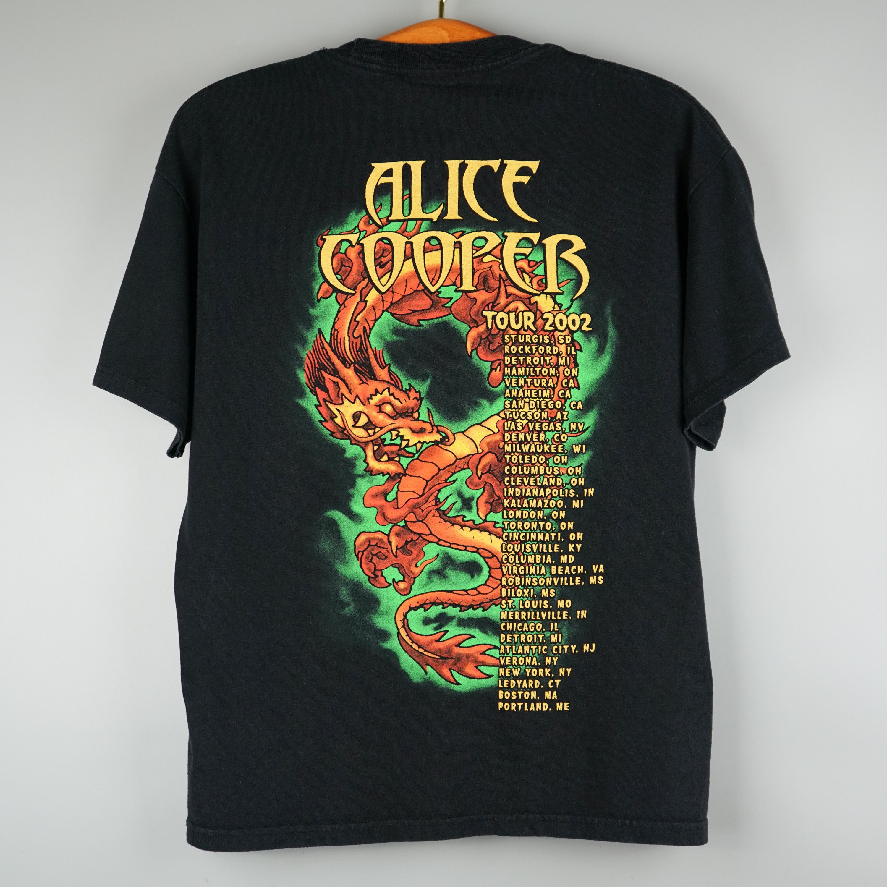Band Tees × Vintage 2002 Alice Cooper tour t-shirt Size US M / EU 48-50 / 2 - 4 Thumbnail