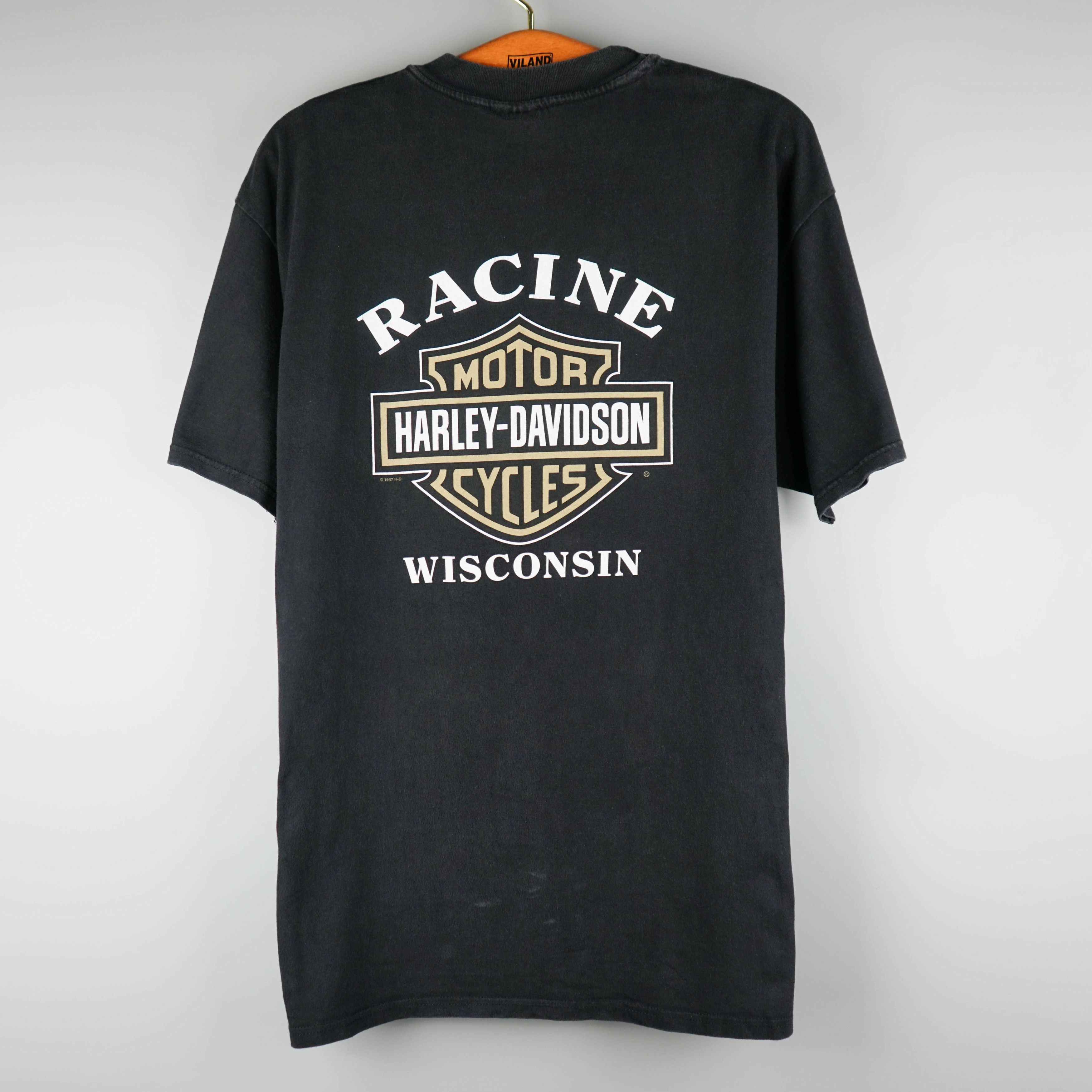 Harley Davidson × Vintage 1997 Harley Davidson 95 anniversary t-shirt Size US XL / EU 56 / 4 - 9 Thumbnail