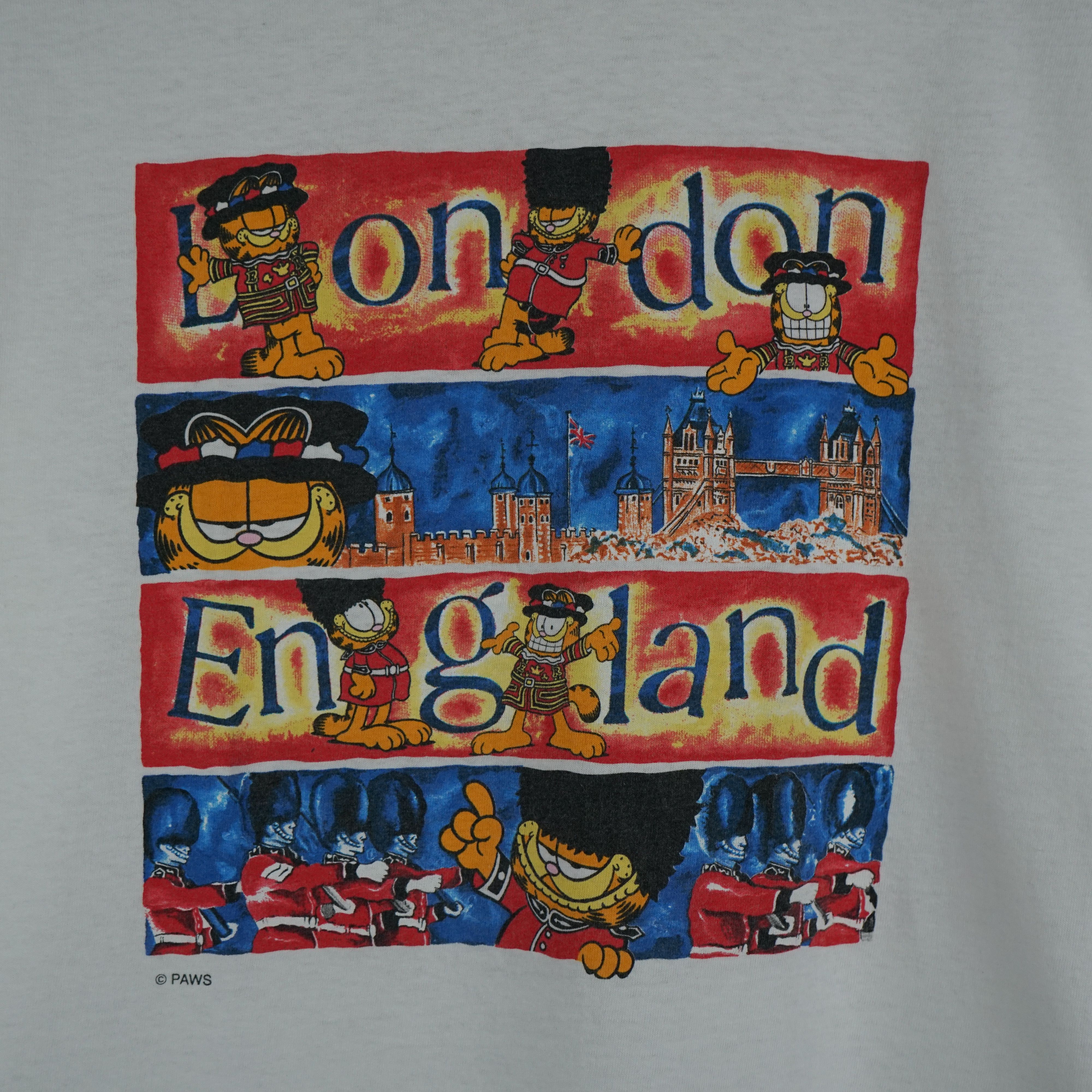 Cartoon Network × Vintage 90s Garfield Single Stitch t-shirt Size US XL / EU 56 / 4 - 2 Thumbnail