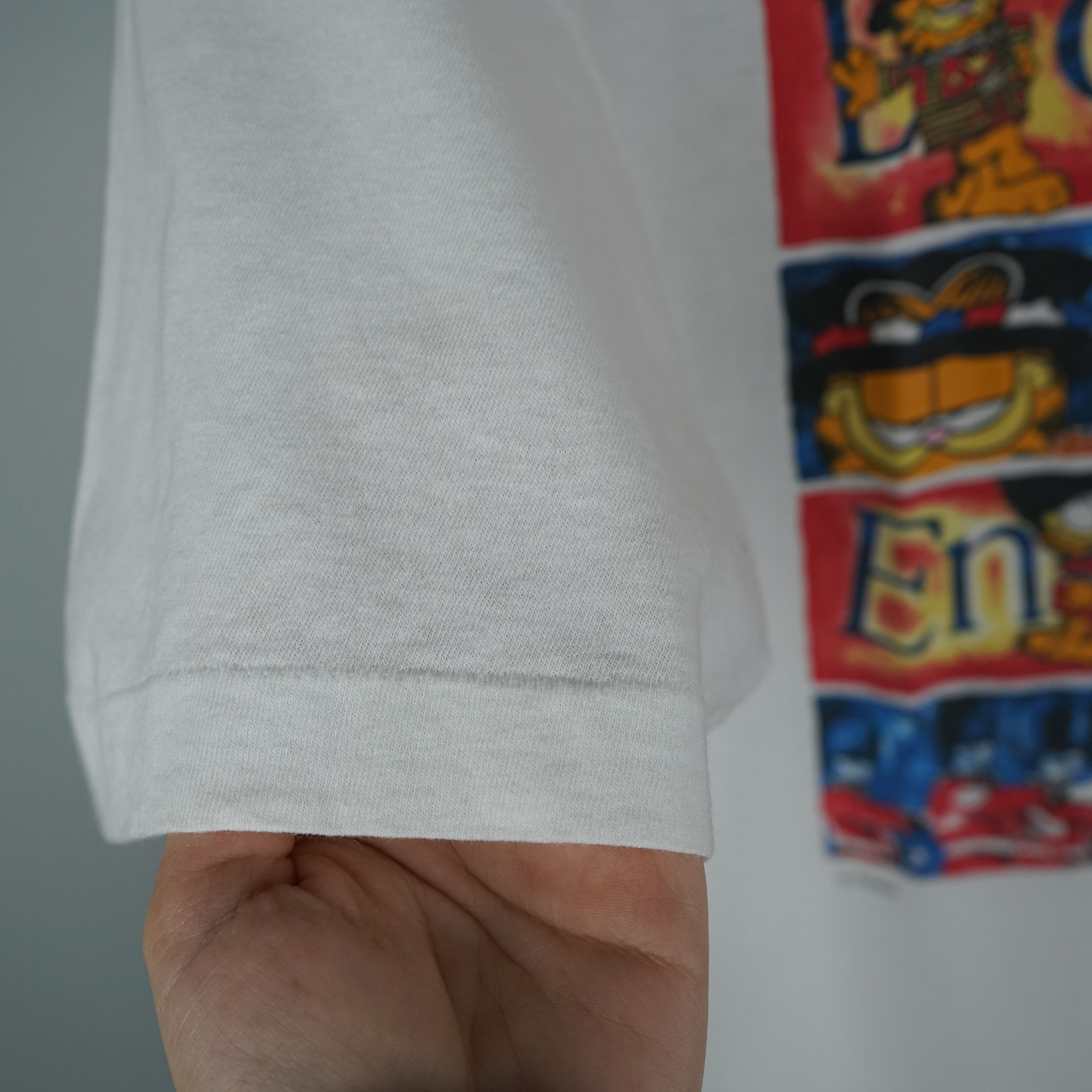 Cartoon Network × Vintage 90s Garfield Single Stitch t-shirt Size US XL / EU 56 / 4 - 4 Thumbnail