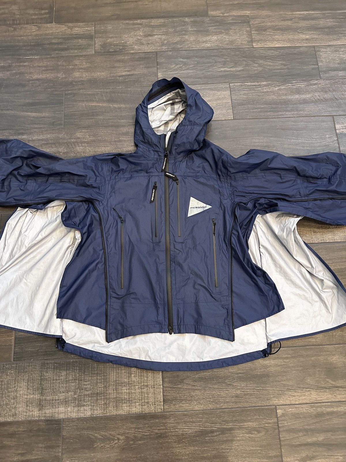 And Wander and wander Shell Jacket Convertible Poncho eVent Pertex Size US M / EU 48-50 / 2 - 2 Thumbnail