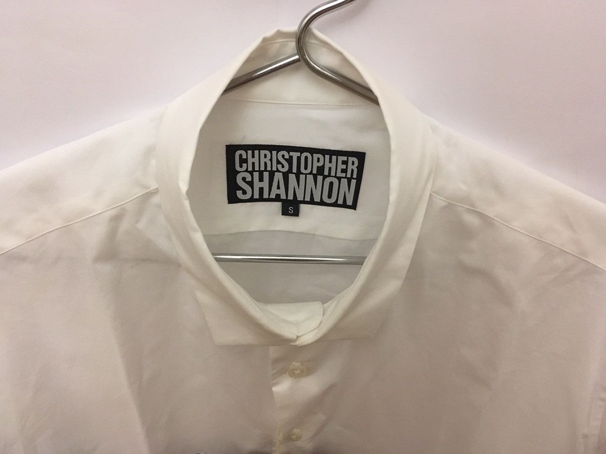 Christopher Shannon NEW CHRISTOPHER SHANNON PANELLED MADRAS SHIRT size S Size US S / EU 44-46 / 1 - 3 Thumbnail