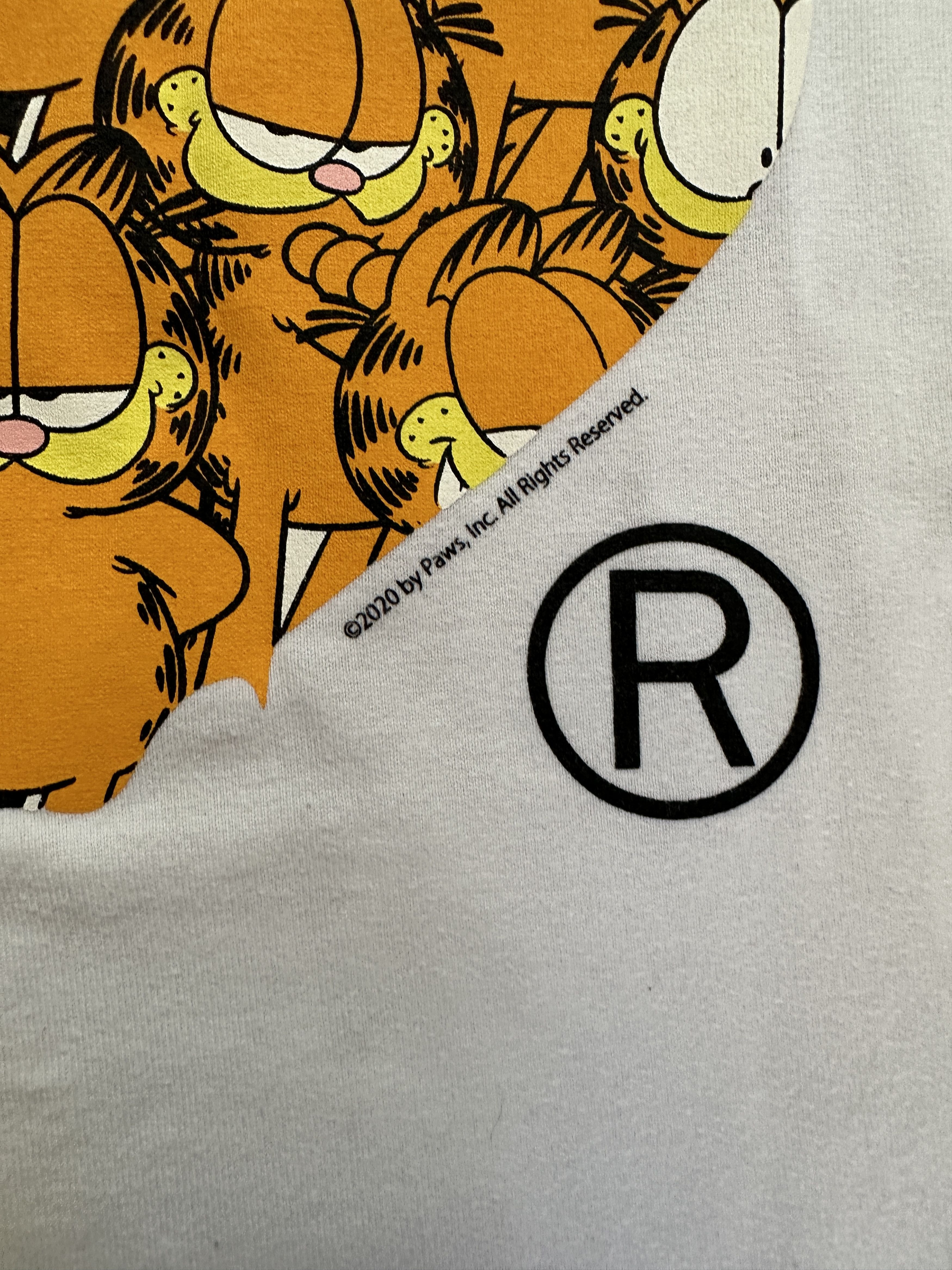 Bape Bape Garfield Ape Head Logo Tee Size US M / EU 48-50 / 2 - 6 Thumbnail