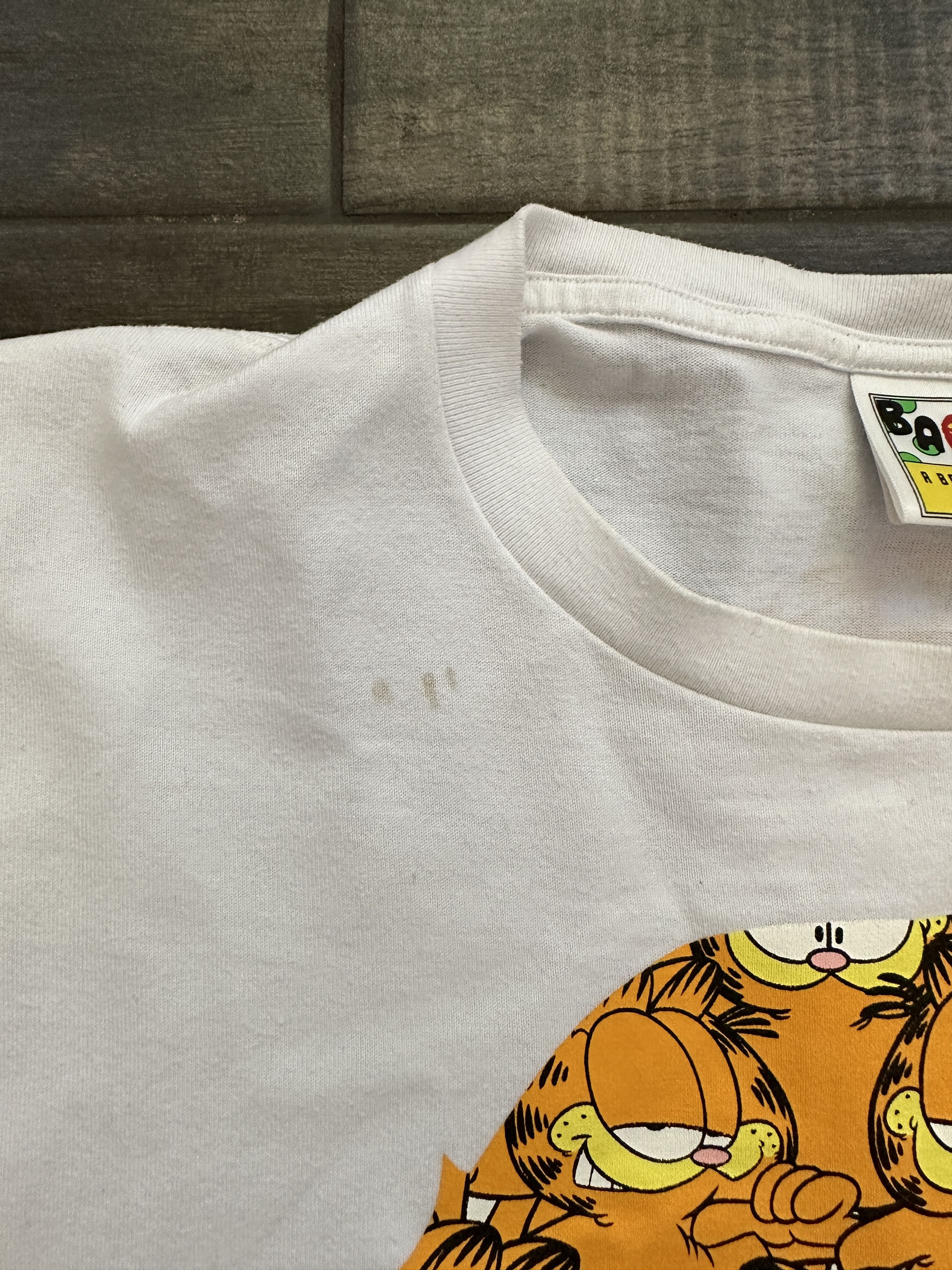 Bape Bape Garfield Ape Head Logo Tee Size US M / EU 48-50 / 2 - 5 Thumbnail
