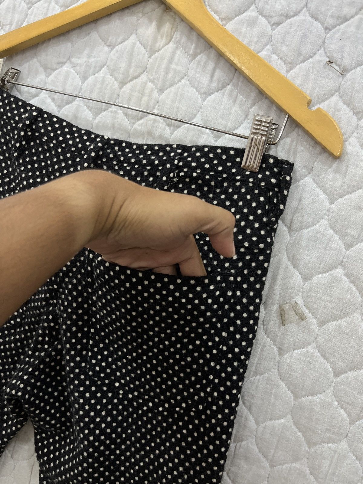 Yohji Yamamoto (Ggg). VINTAGE YS YOHJI YAMAMOTO POLKA DOT PANTS Size 31" - 10 Thumbnail