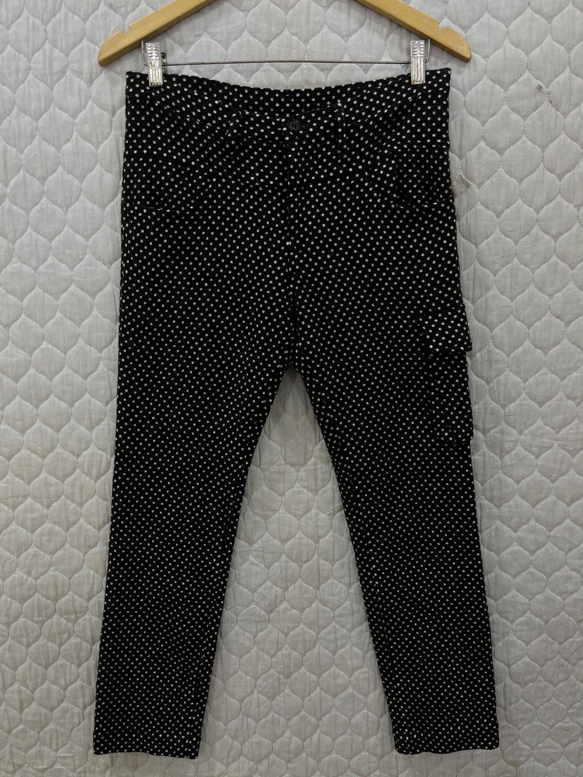 Yohji Yamamoto (Ggg). VINTAGE YS YOHJI YAMAMOTO POLKA DOT PANTS Size 31" - 1 Thumbnail