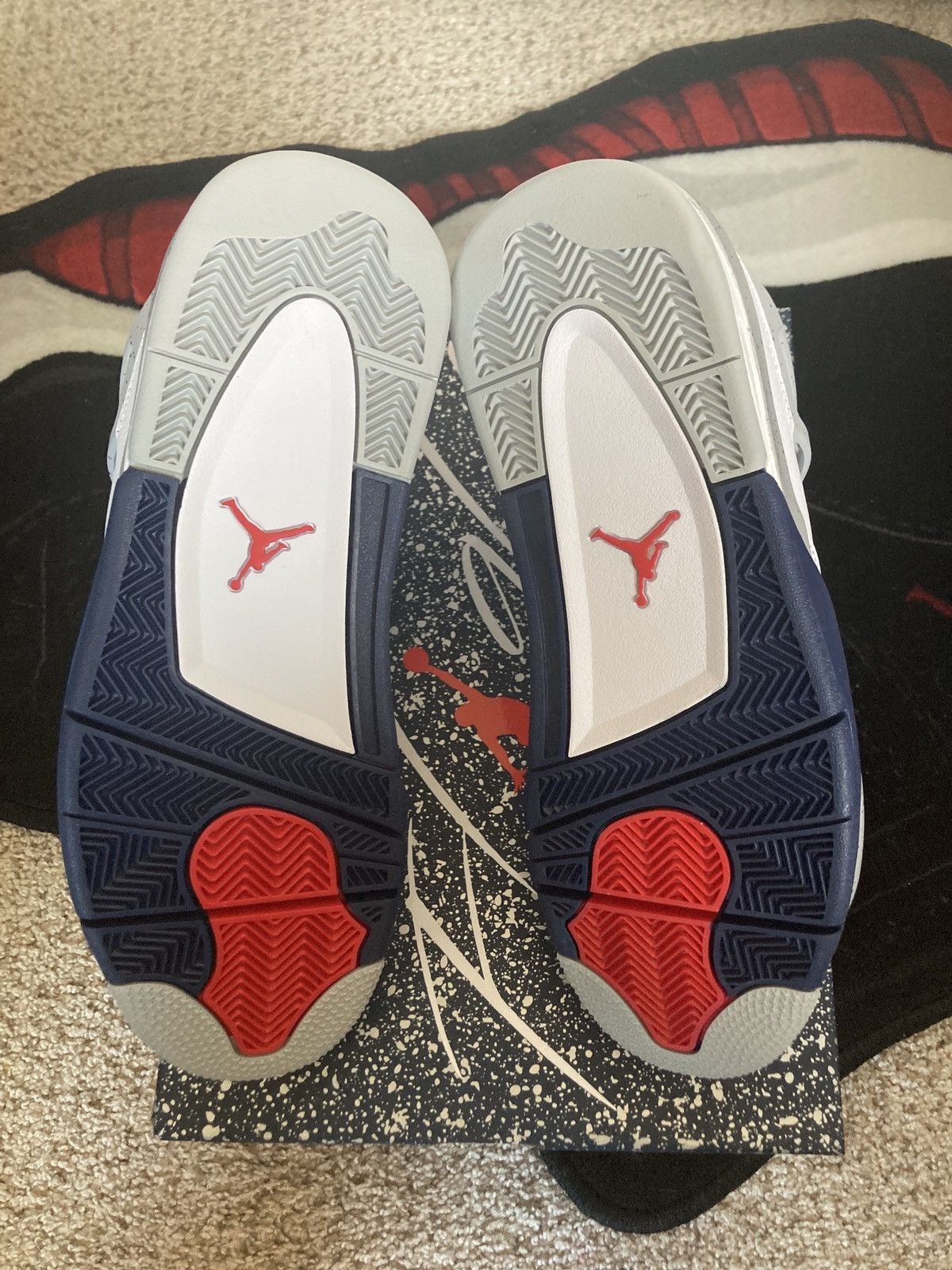 Jordan Brand × Nike Air Jordan 4 Midnight Navy Size 11 Size US 11 / EU 44 - 5 Thumbnail