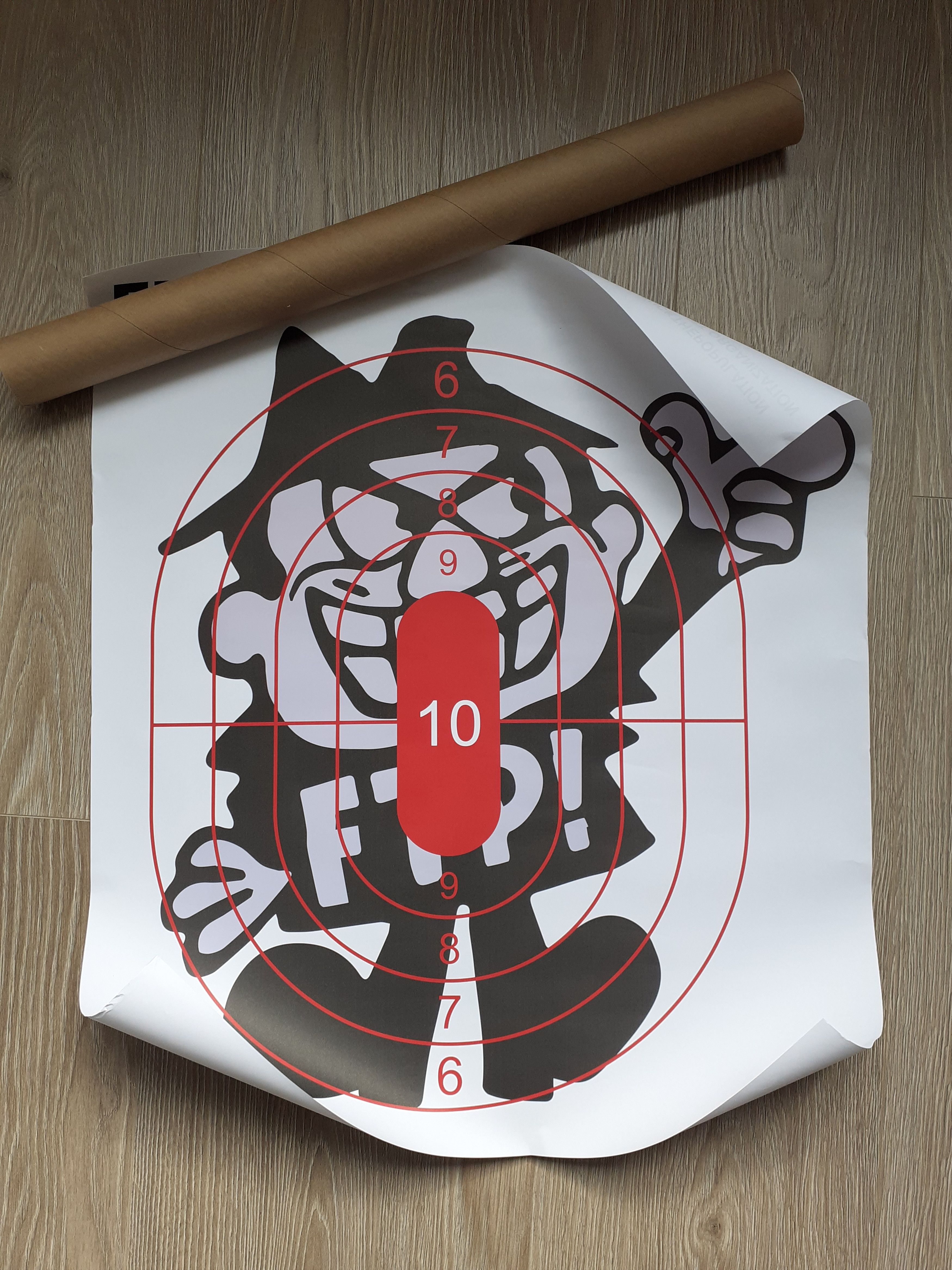 Fuck The Population FTP BORIS RANGE TARGET Size ONE SIZE - 2 Thumbnail