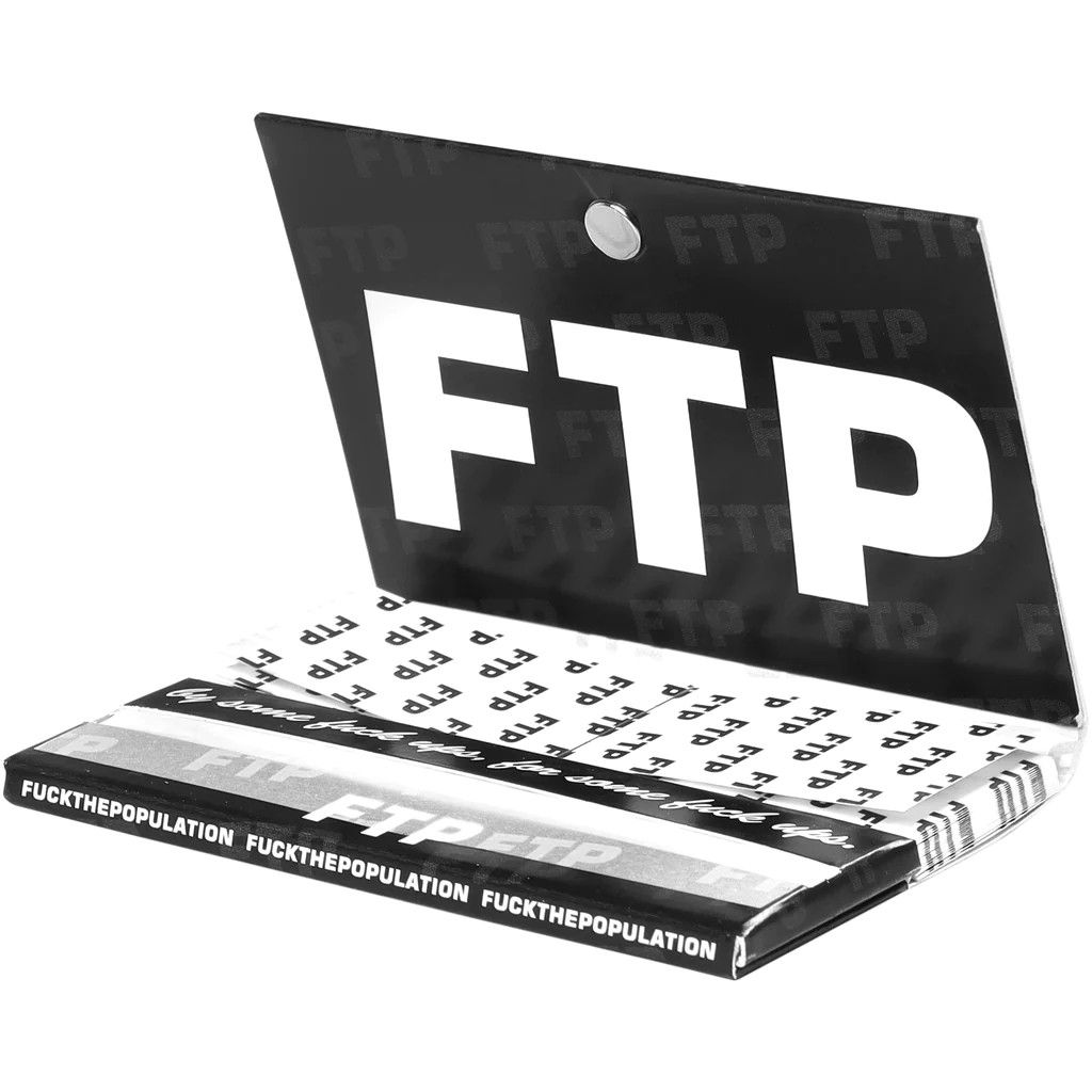 Fuck The Population FTP ROLLING PAPERS (QUARTER SIZE) Size ONE SIZE - 1 Thumbnail