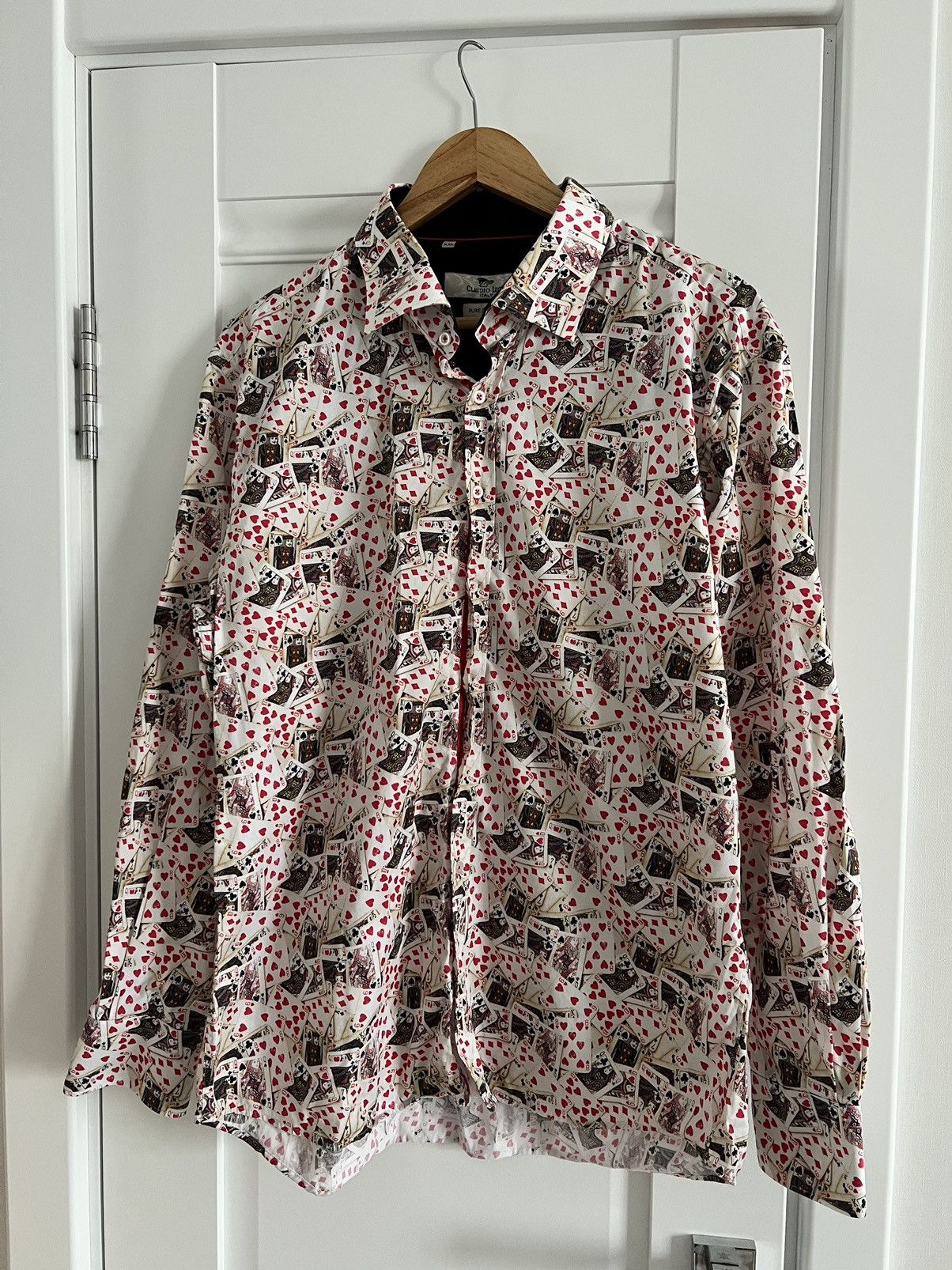 Other Claudio Lugli Cards Print Shirt Size US XXL / EU 58 / 5 - 2 Thumbnail