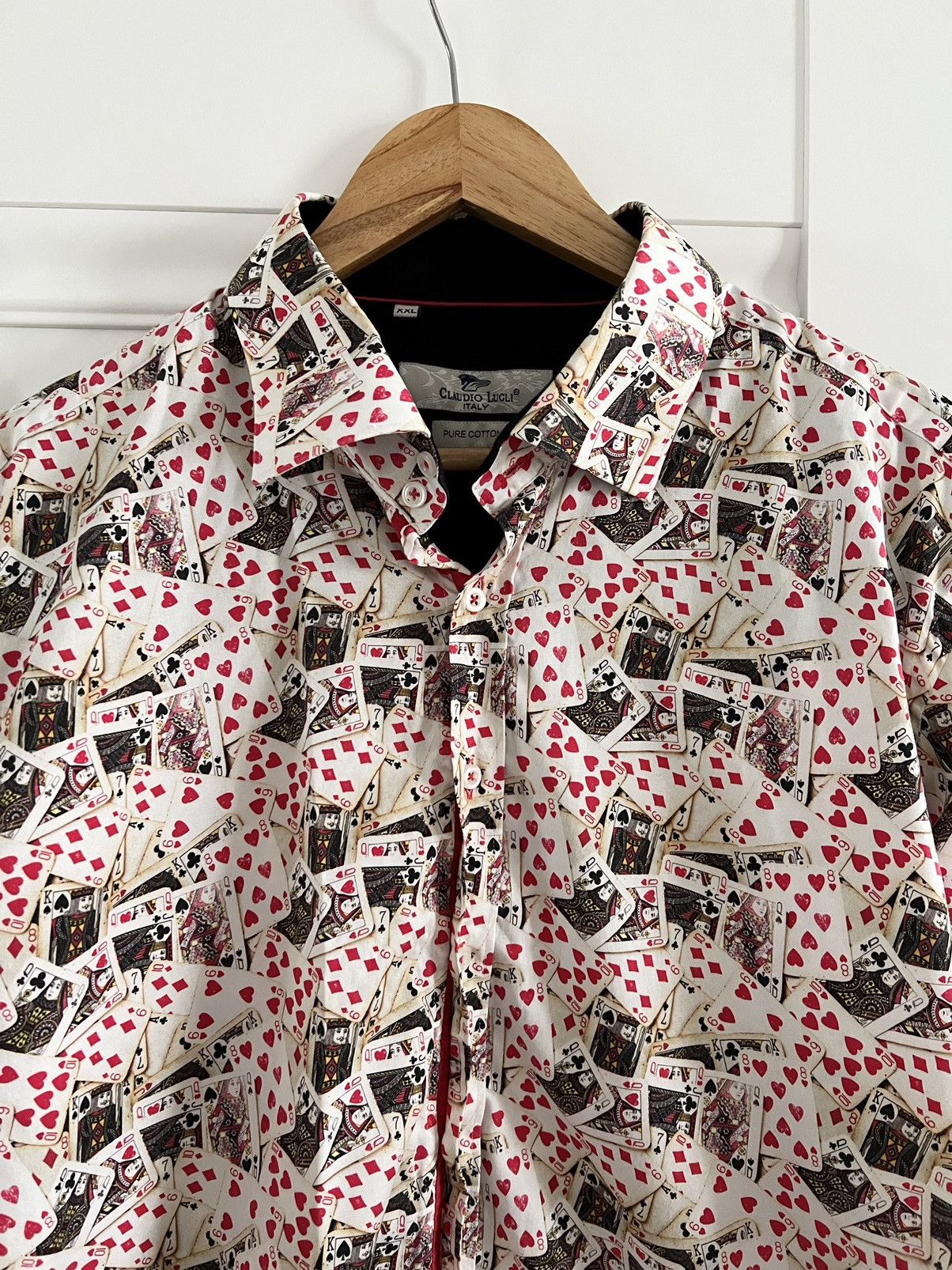 Claudio Lugli Cards Print Shirt