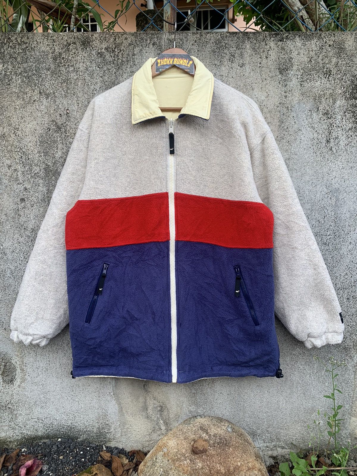Helly Hansen × Japanese Brand Vintage Fleece Helly Hansen Reversible Jacket Size US L / EU 52-54 / 3 - 5 Thumbnail