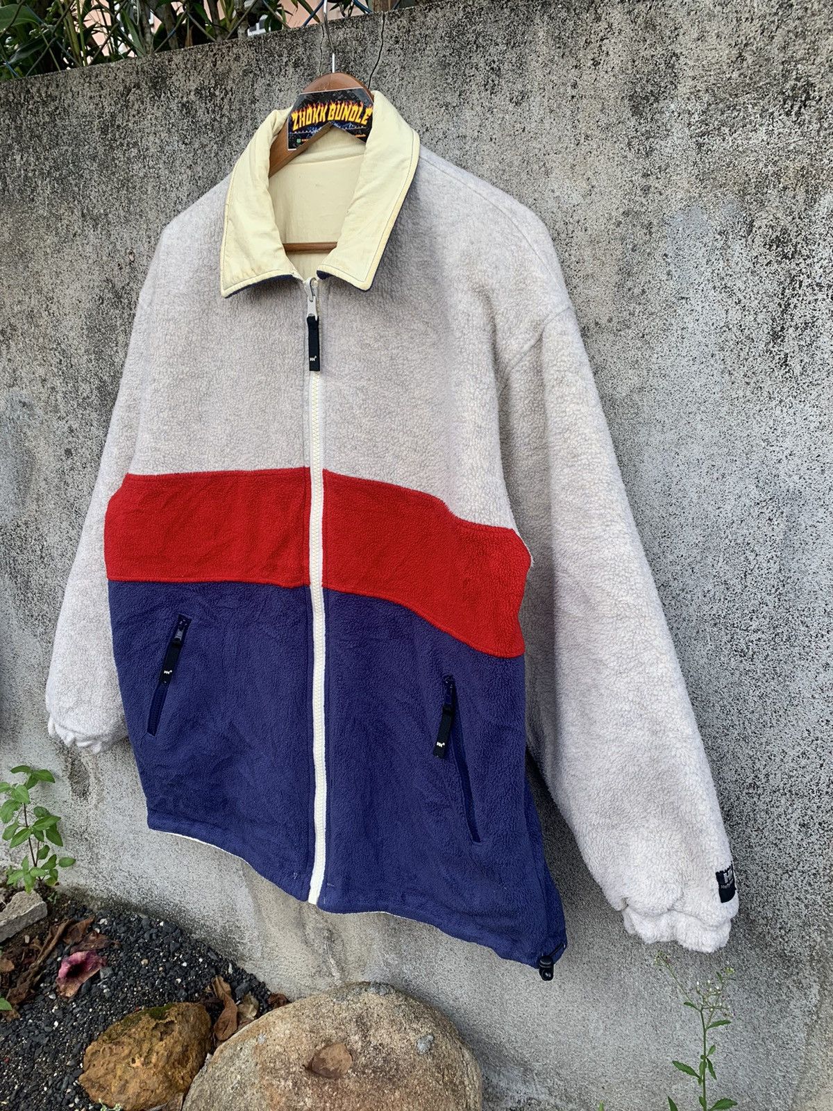 Helly Hansen × Japanese Brand Vintage Fleece Helly Hansen Reversible Jacket Size US L / EU 52-54 / 3 - 6 Thumbnail