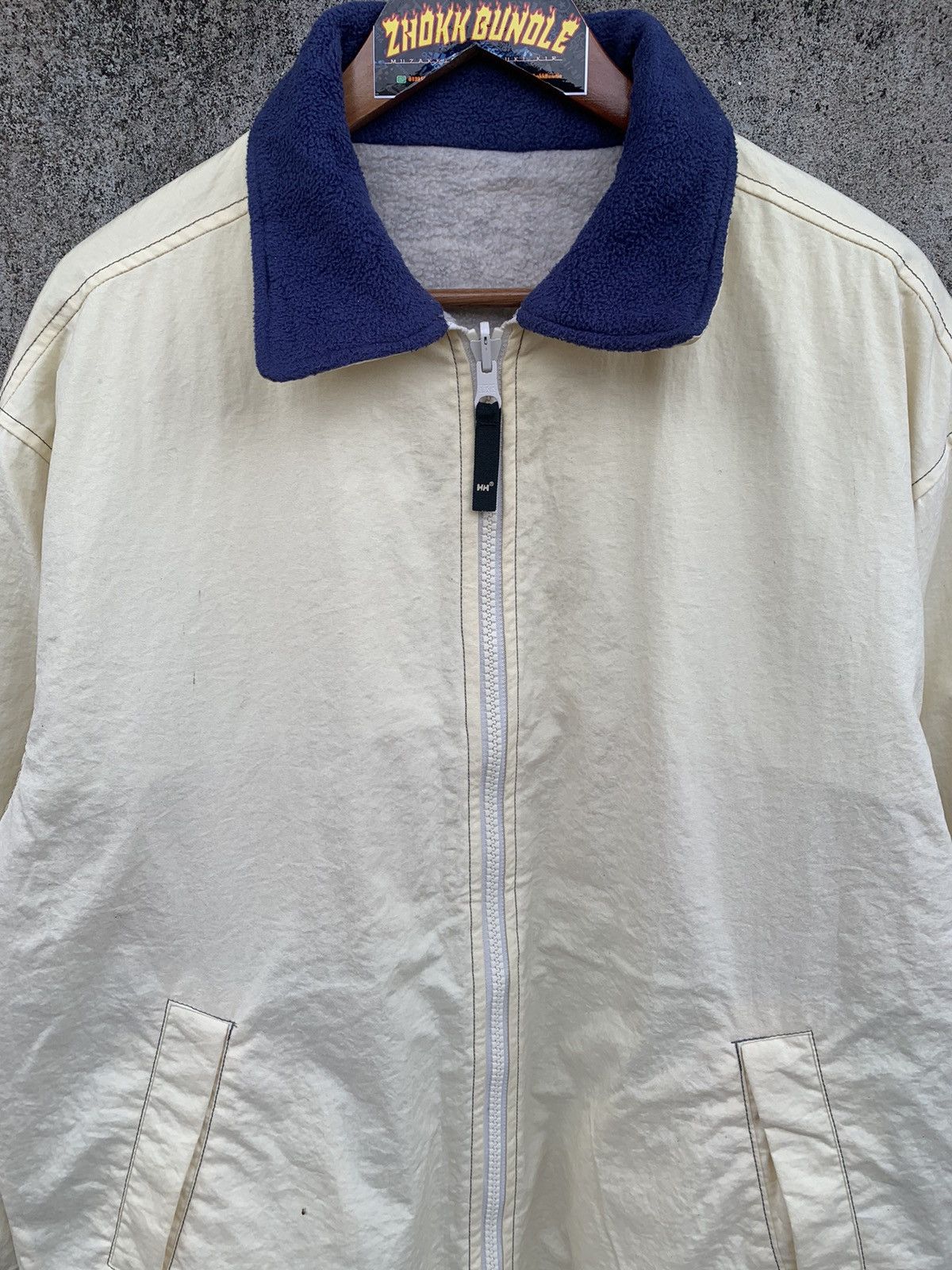 Helly Hansen × Japanese Brand Vintage Fleece Helly Hansen Reversible Jacket Size US L / EU 52-54 / 3 - 3 Thumbnail