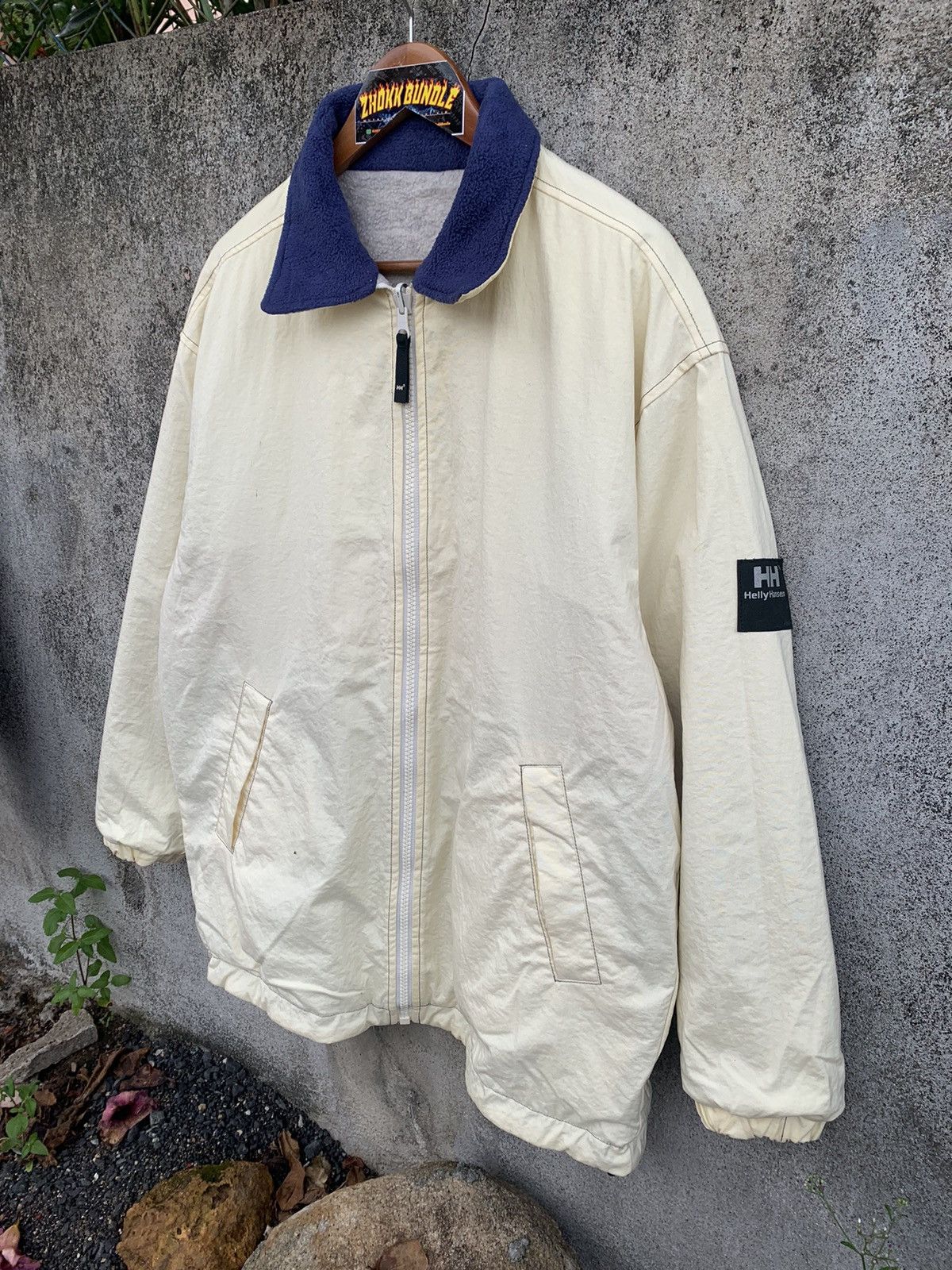 Helly Hansen × Japanese Brand Vintage Fleece Helly Hansen Reversible Jacket Size US L / EU 52-54 / 3 - 2 Thumbnail