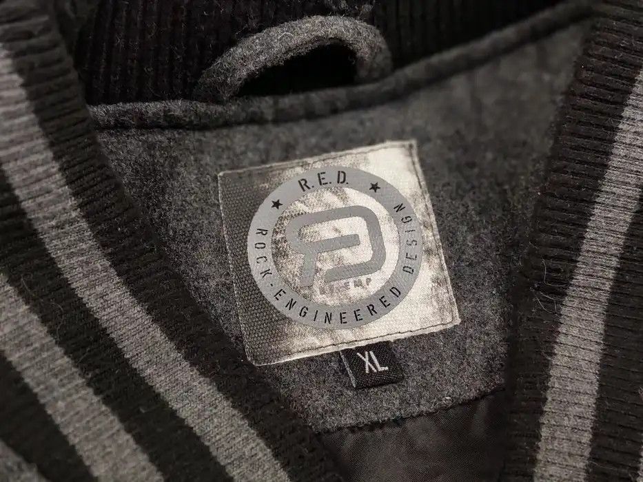 Japanese Brand Vintage 90's Rock Engineered Design Varsity Bomber Jacket Size US XL / EU 56 / 4 - 8 Thumbnail
