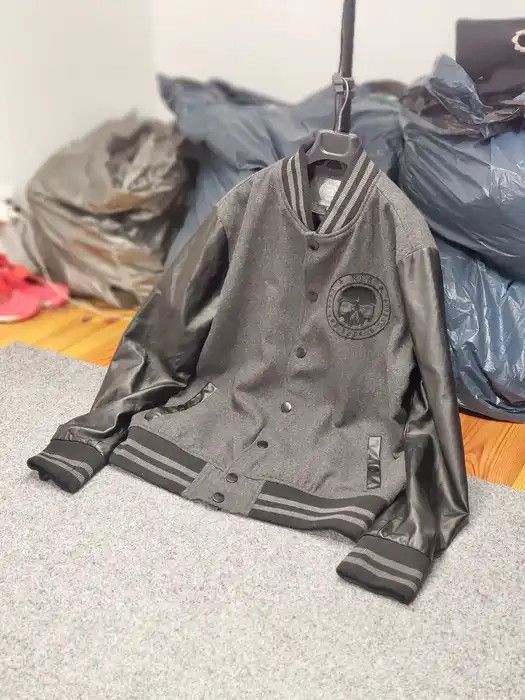 Japanese Brand Vintage 90's Rock Engineered Design Varsity Bomber Jacket Size US XL / EU 56 / 4 - 10 Thumbnail