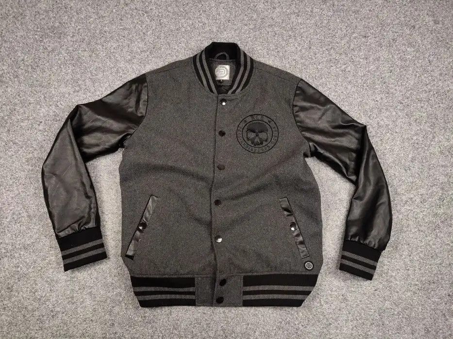 Japanese Brand Vintage 90's Rock Engineered Design Varsity Bomber Jacket Size US XL / EU 56 / 4 - 7 Thumbnail