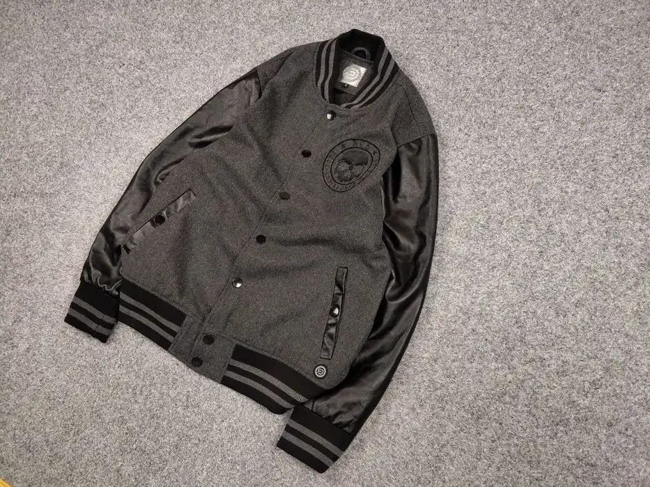 Japanese Brand Vintage 90's Rock Engineered Design Varsity Bomber Jacket Size US XL / EU 56 / 4 - 3 Thumbnail