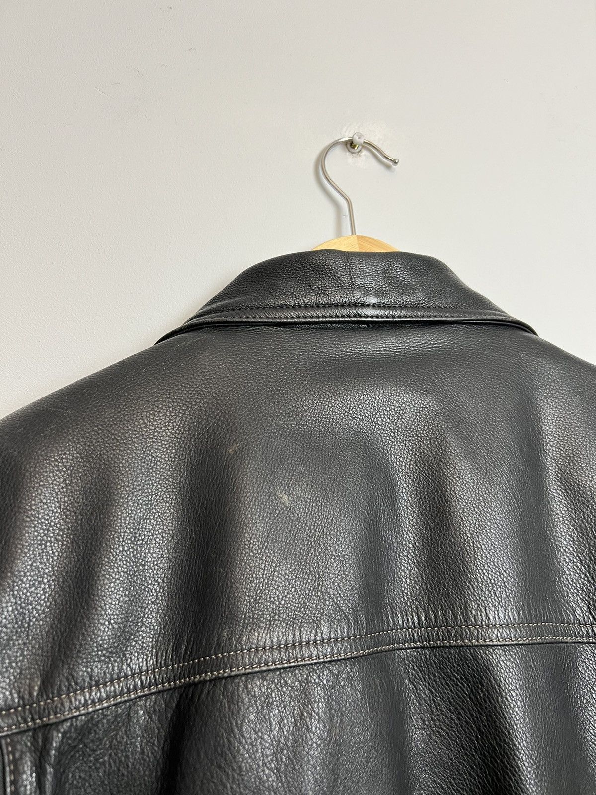 Harley Davidson Harley Davidson Vintage Leather Jacket Biker Ramones Black Size US M / EU 48-50 / 2 - 14 Thumbnail