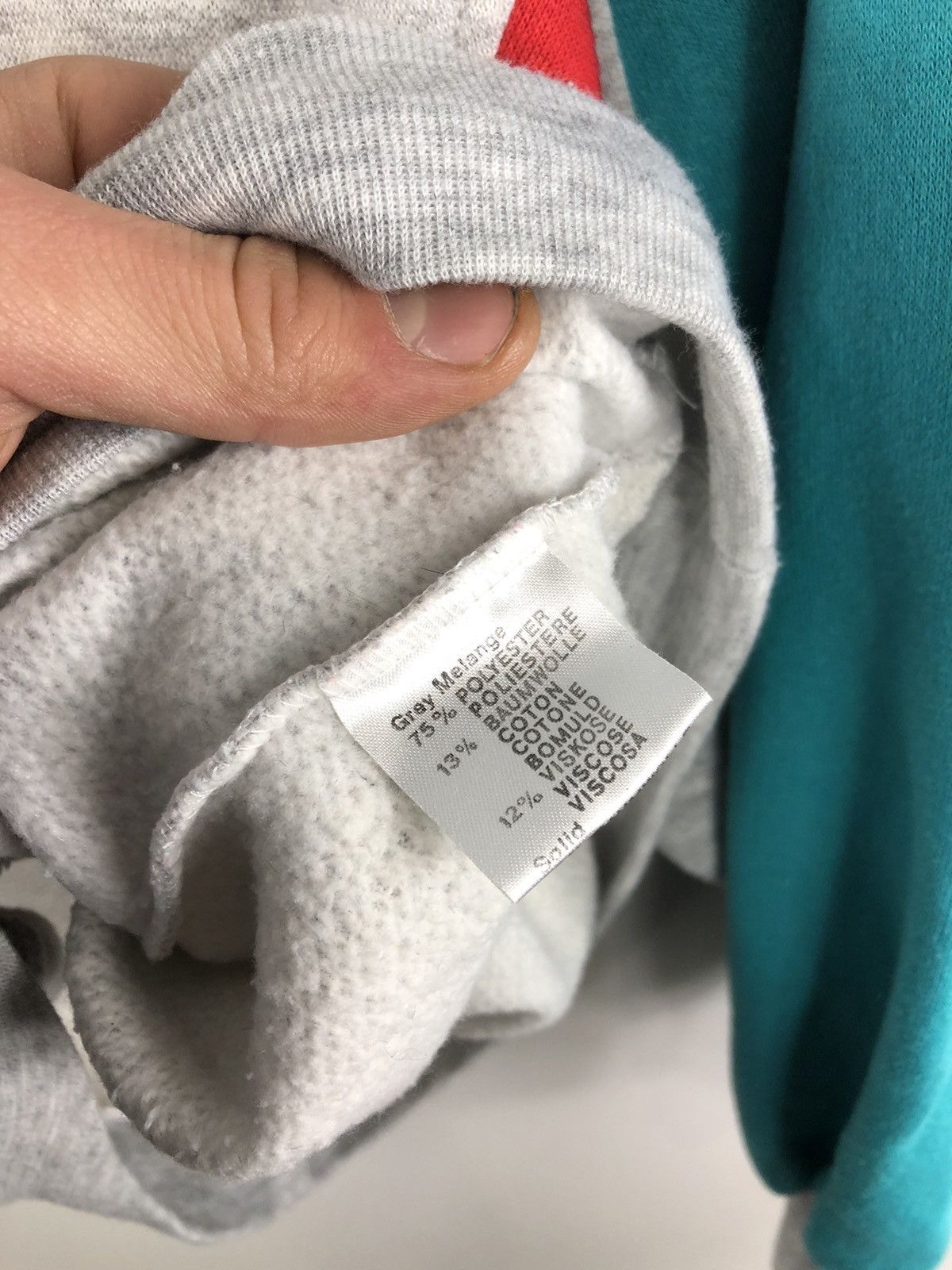 Vintage Vintage Active University Of Miami Club Grey/Green Size L Size US L / EU 52-54 / 3 - 7 Thumbnail