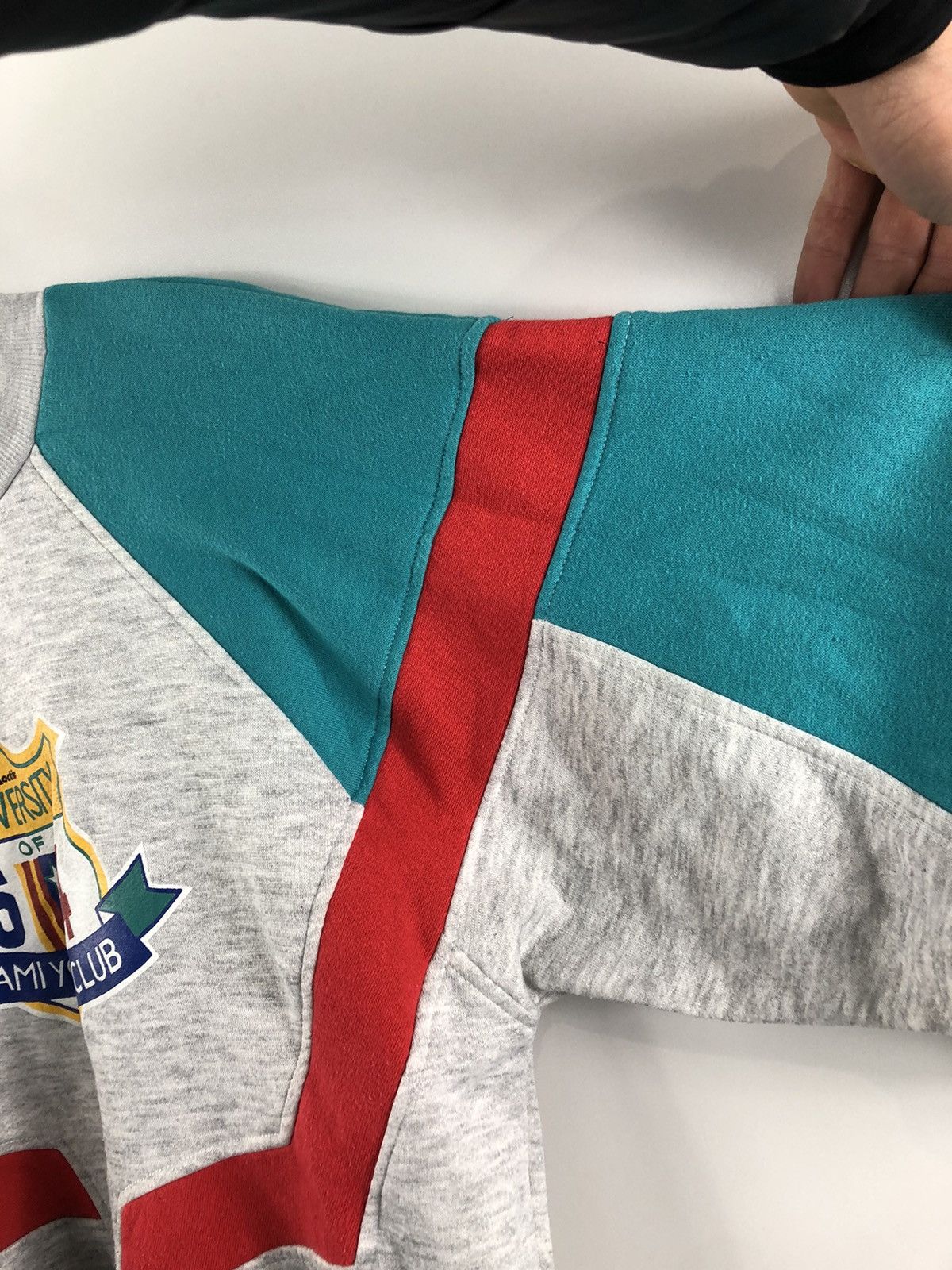 Vintage Vintage Active University Of Miami Club Grey/Green Size L Size US L / EU 52-54 / 3 - 5 Thumbnail