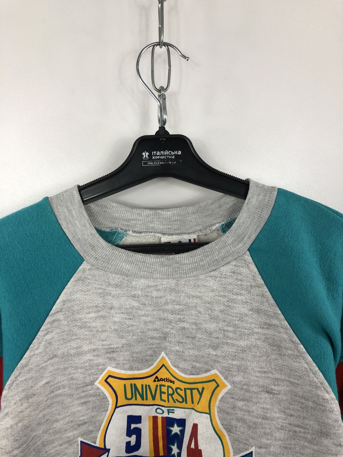 Vintage Vintage Active University Of Miami Club Grey/Green Size L Size US L / EU 52-54 / 3 - 3 Thumbnail