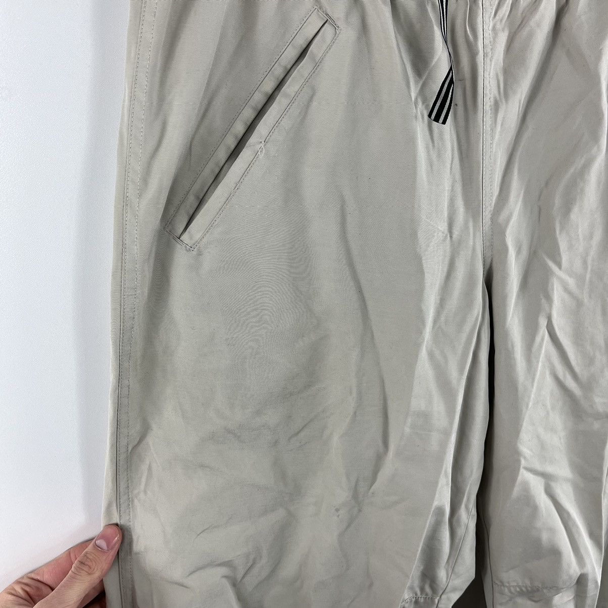 Nike × Vintage Vtg 90’s Nike Jogger Sweat Pants Beige Size M Size US 32 / EU 48 - 8 Thumbnail