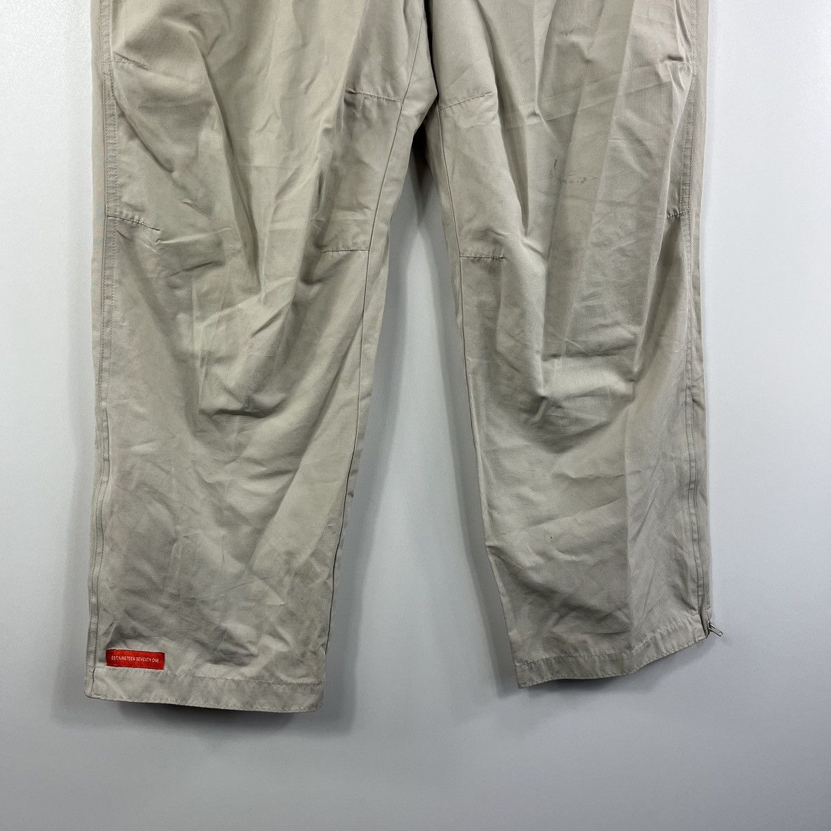 Nike × Vintage Vtg 90’s Nike Jogger Sweat Pants Beige Size M Size US 32 / EU 48 - 4 Thumbnail