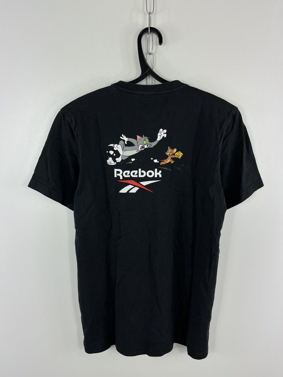 Reebok × Vintage Reebok Tom&Jerry Back Big Logo T-Shirt Black Size M Size US M / EU 48-50 / 2 - 4 Thumbnail