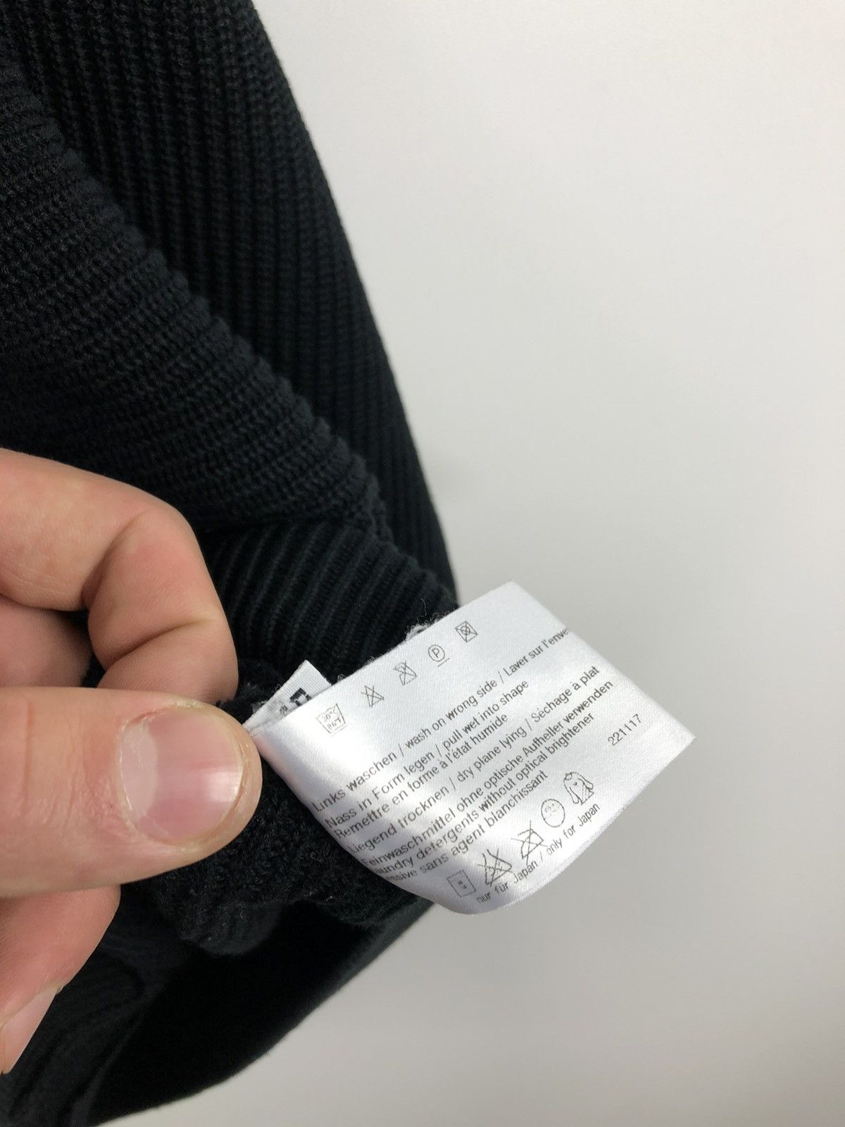 Carlo Colucci × Vintage Carlo Colucci Wool Zip Jacket Black Size L Size US L / EU 52-54 / 3 - 11 Thumbnail