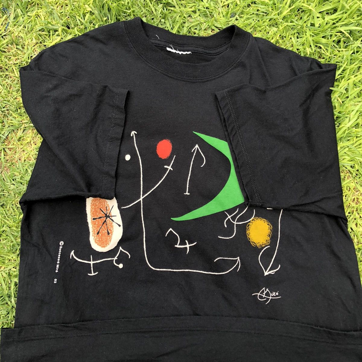 Vintage SUCCESSION JOAN MIRÓ 03 VINTAGE ART TEE Size US L / EU 52-54 / 3 - 8 Thumbnail