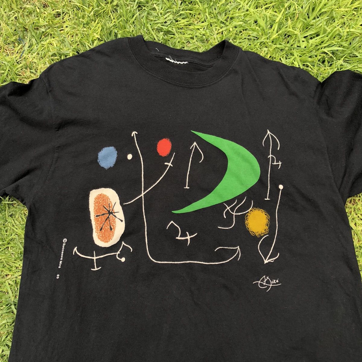 Vintage SUCCESSION JOAN MIRÓ 03 VINTAGE ART TEE Size US L / EU 52-54 / 3 - 4 Thumbnail