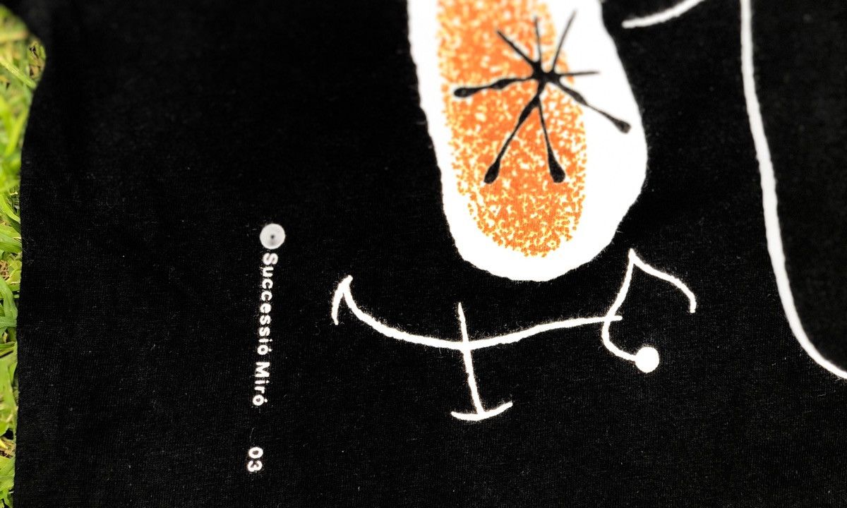 Vintage SUCCESSION JOAN MIRÓ 03 VINTAGE ART TEE Size US L / EU 52-54 / 3 - 5 Thumbnail
