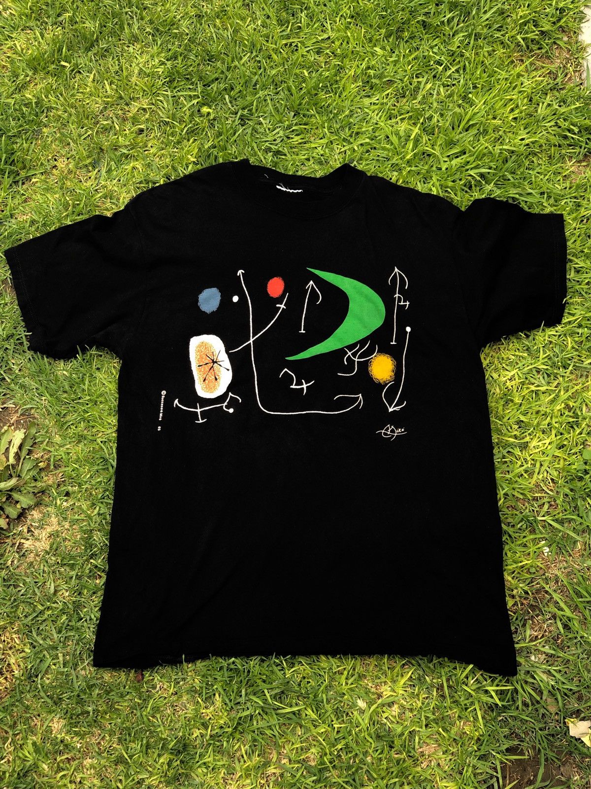 Vintage SUCCESSION JOAN MIRÓ 03 VINTAGE ART TEE Size US L / EU 52-54 / 3 - 1 Thumbnail