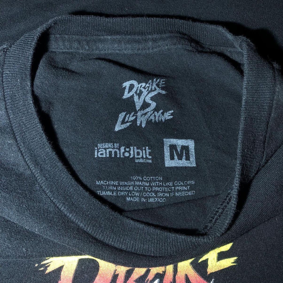 Drake × Lil Wayne × Rap Tees DRAKE VS LIL WAYNE 2014 TOUR CAPCOM MERCHANDISE Size US M / EU 48-50 / 2 - 6 Thumbnail