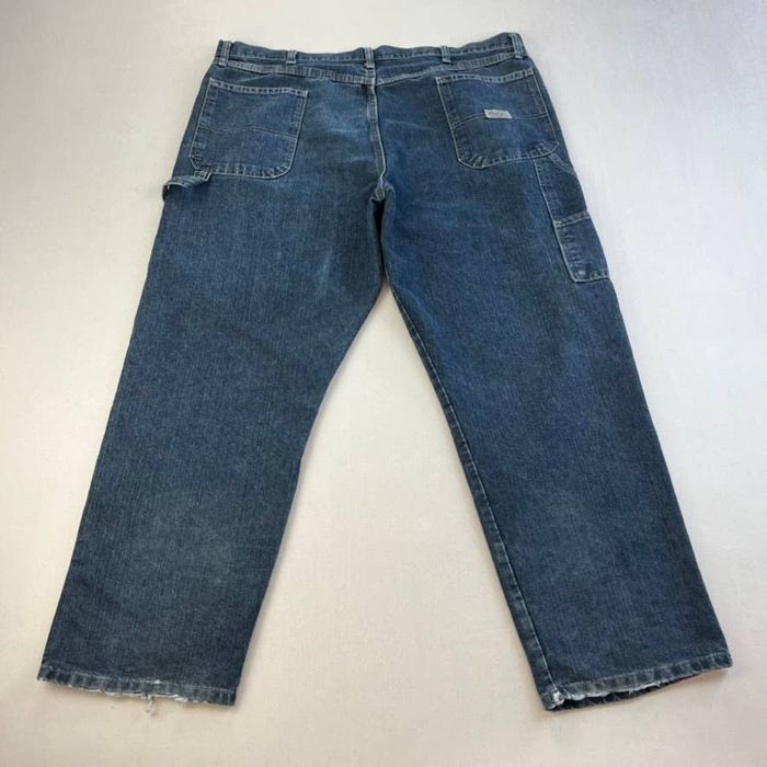 Wrangler Wrangler Carpenter Jeans Mens 42x30 Blue Denim Utility Work ...