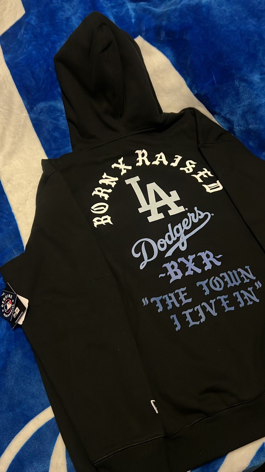 Dodgers born x raised hoodie sale