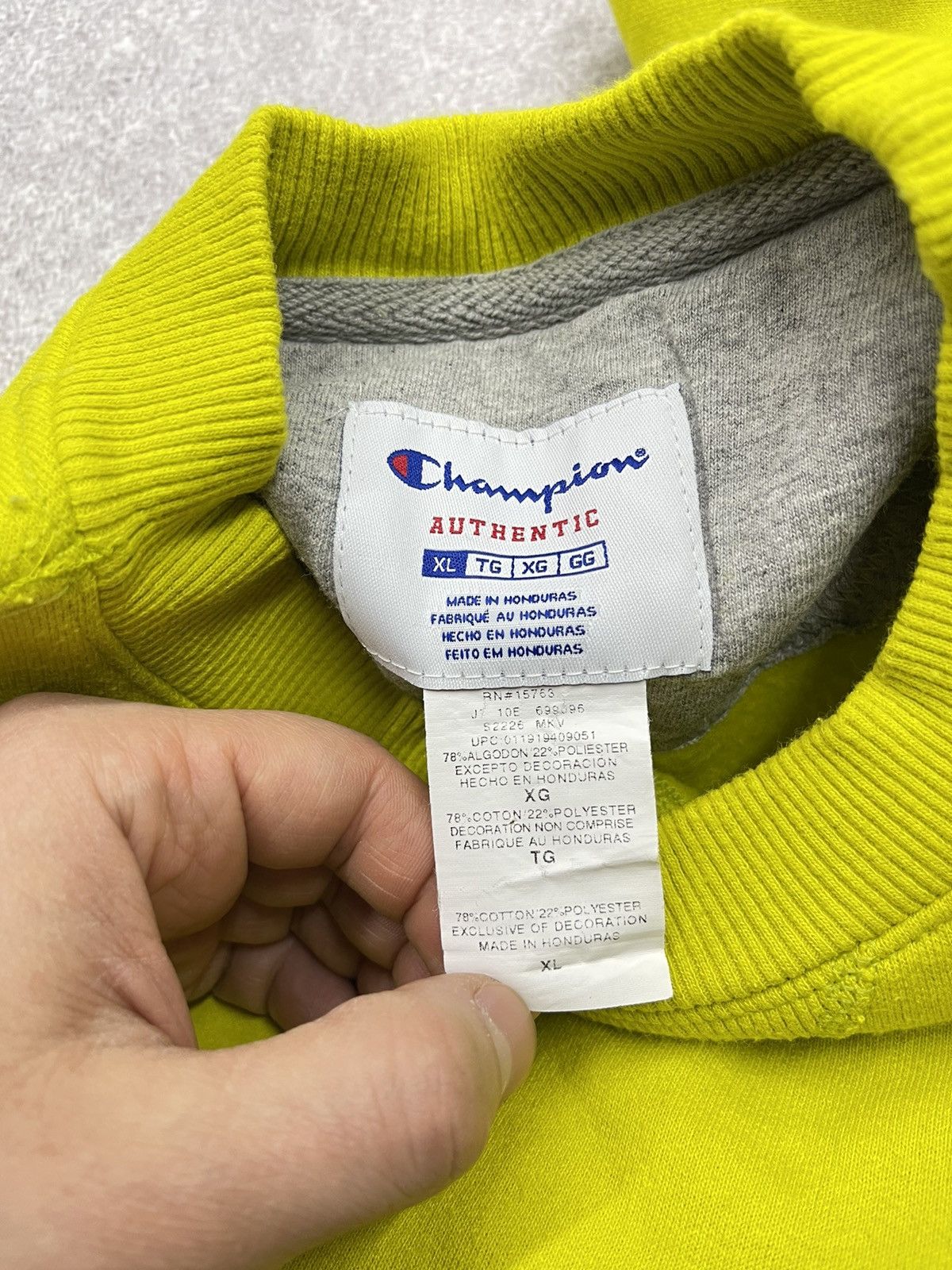 Champion Vintage Champion Sweatshirt Y2K Size US XL / EU 56 / 4 - 8 Thumbnail