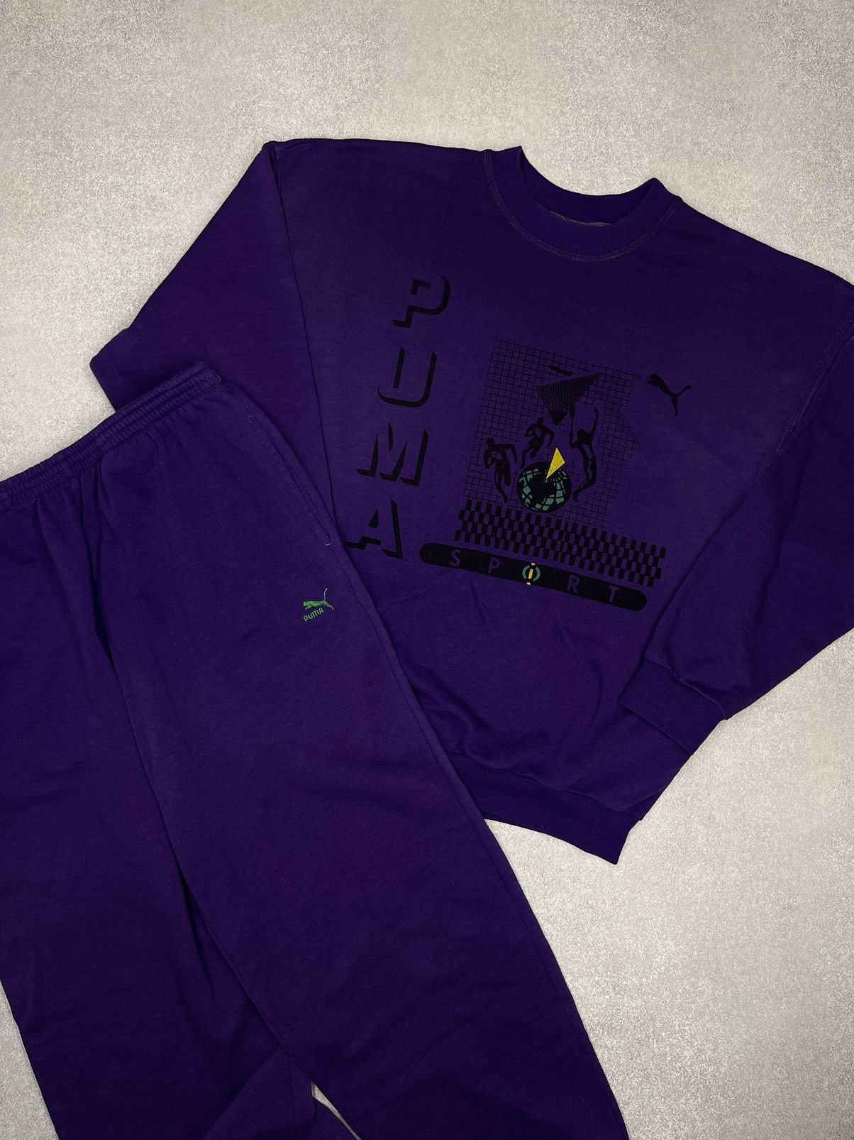 Puma Rare Vintage Puma Sport Athletic Suit Y2K size L Size US L / EU 52-54 / 3 - 1 Thumbnail