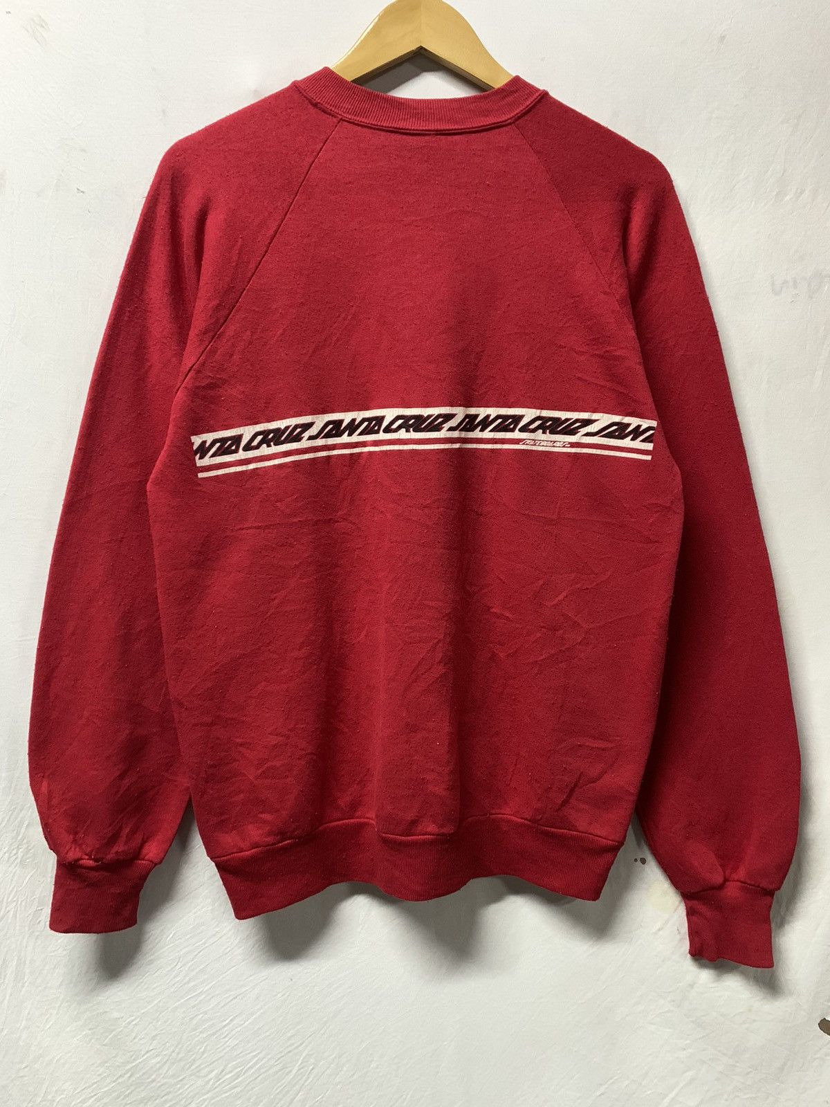 Santa Cruz Skateboards Vintage Santa Cruz Skateboard Sweatshirt Size US L / EU 52-54 / 3 - 2 Thumbnail