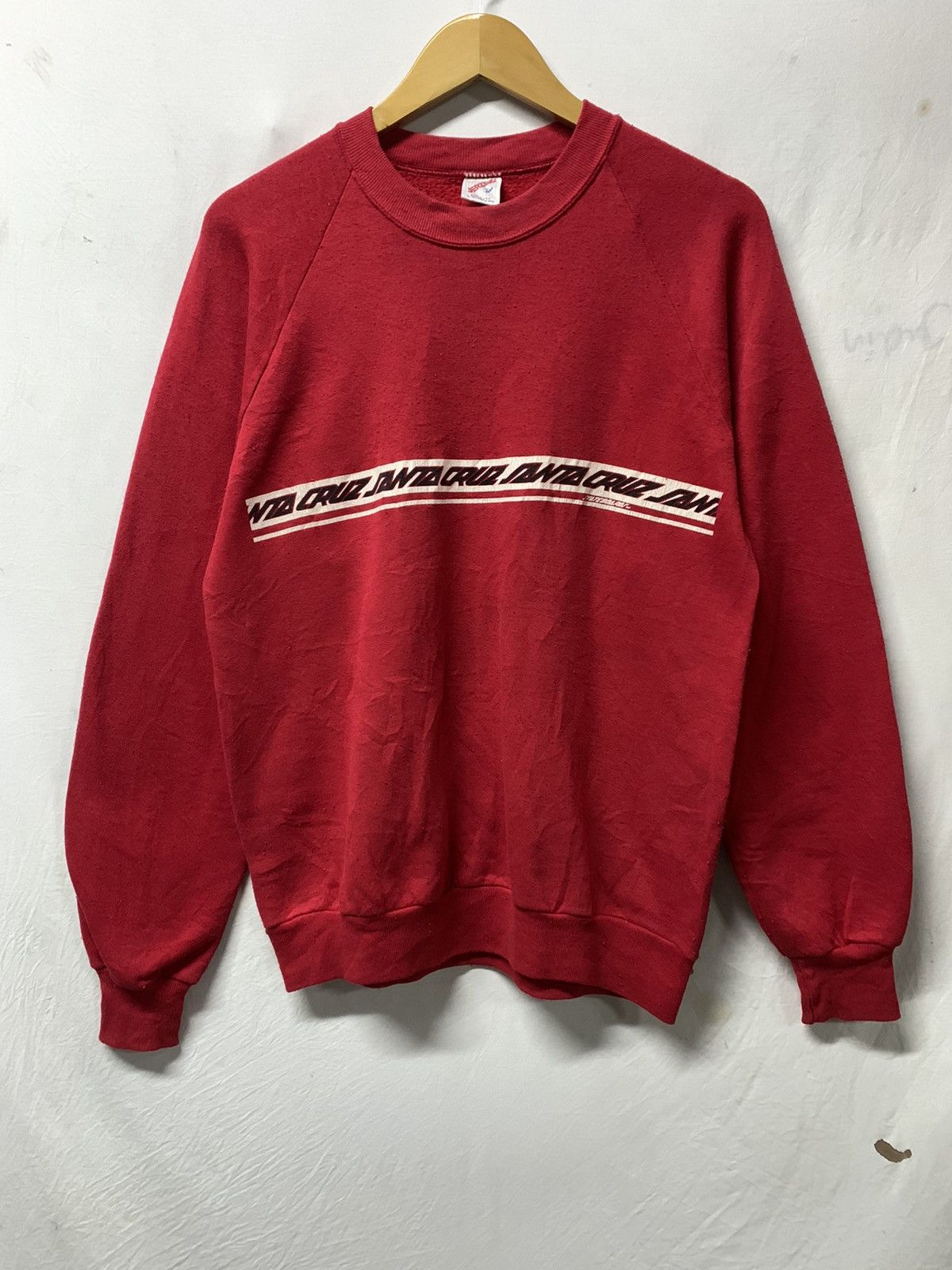 Santa Cruz Skateboards Vintage Santa Cruz Skateboard Sweatshirt Size US L / EU 52-54 / 3 - 1 Thumbnail