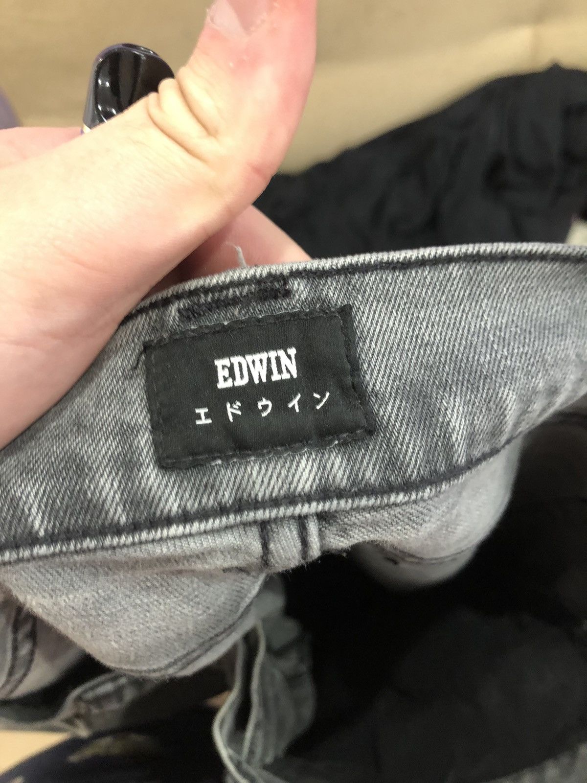 Edwin × Japanese Brand Vintage Edwin Light Wash Jeans Size US 32 / EU 48 - 6 Thumbnail