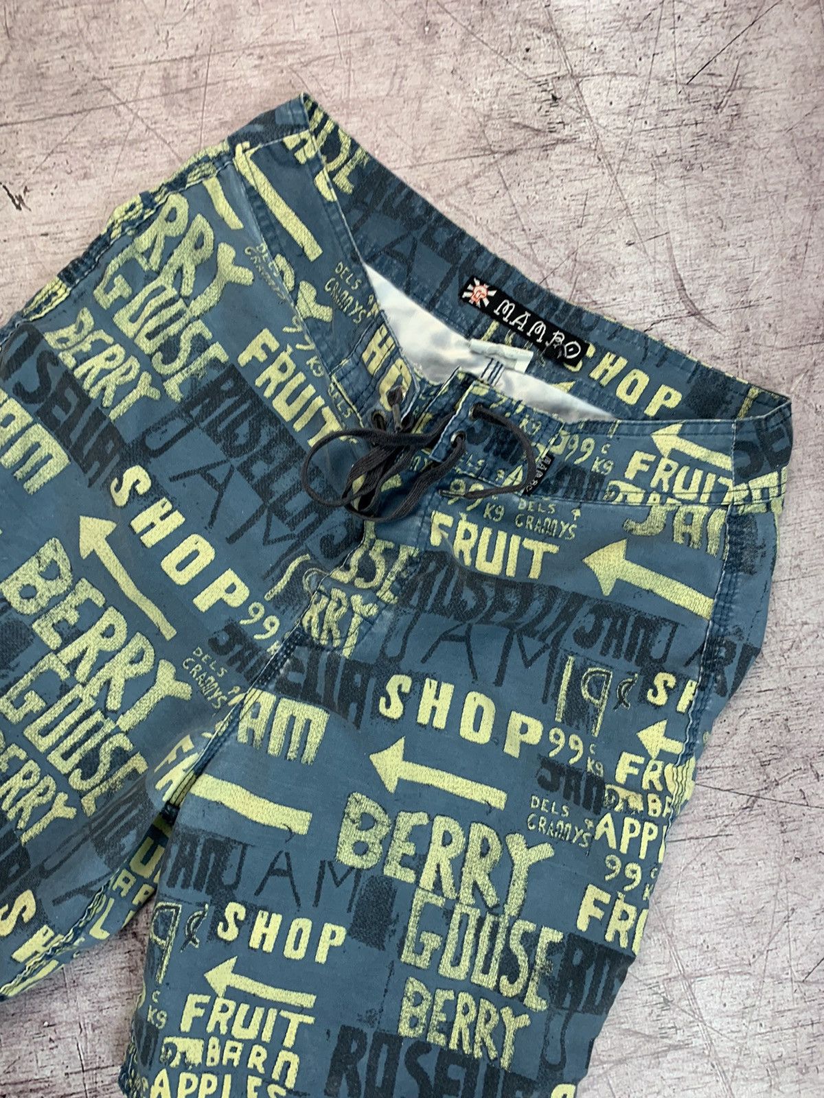 Mambo × Vintage Mambo Vintage Mens Shorts Size US 34 / EU 50 - 4 Thumbnail