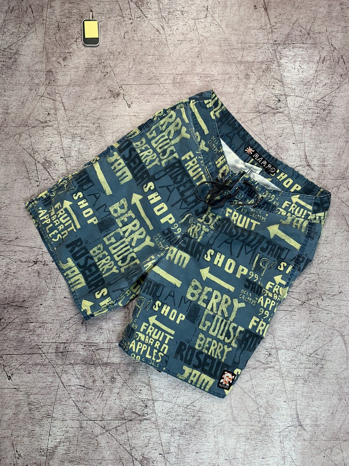 Mambo × Vintage Mambo Vintage Mens Shorts Size US 34 / EU 50 - 1 Thumbnail