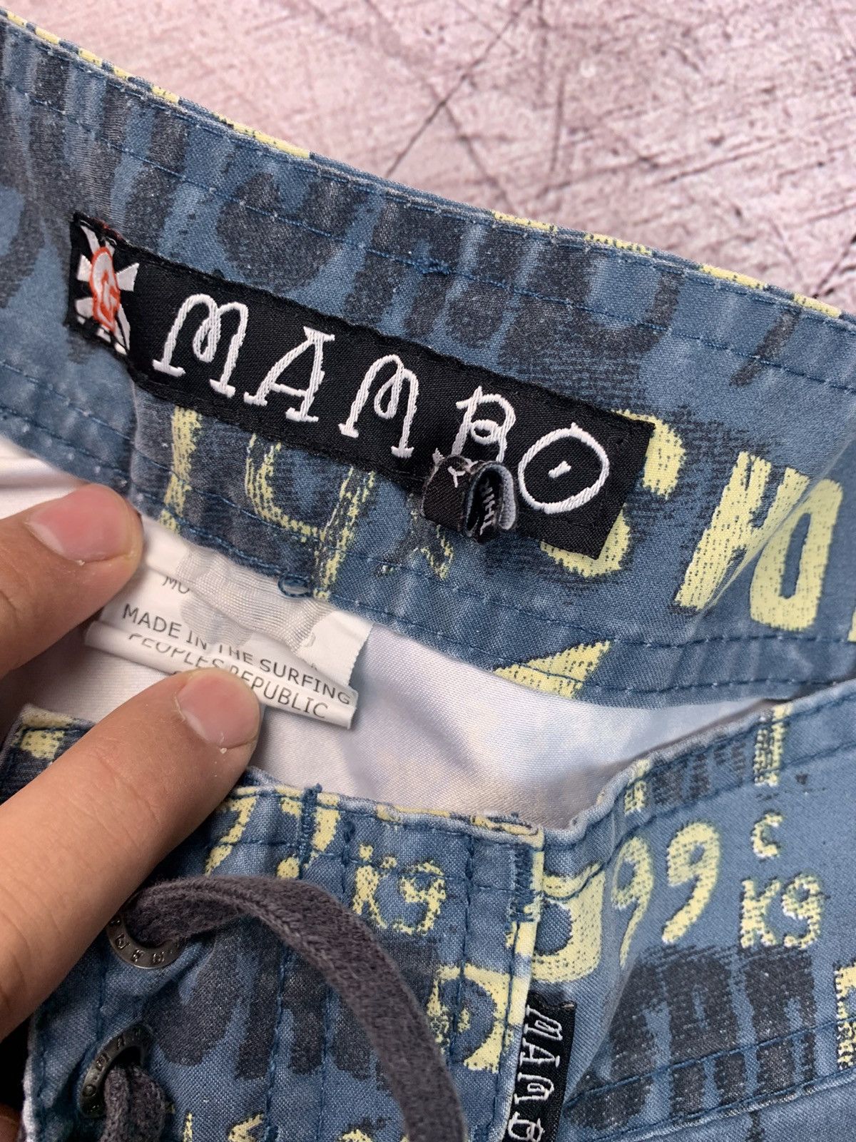 Mambo × Vintage Mambo Vintage Mens Shorts Size US 34 / EU 50 - 6 Thumbnail