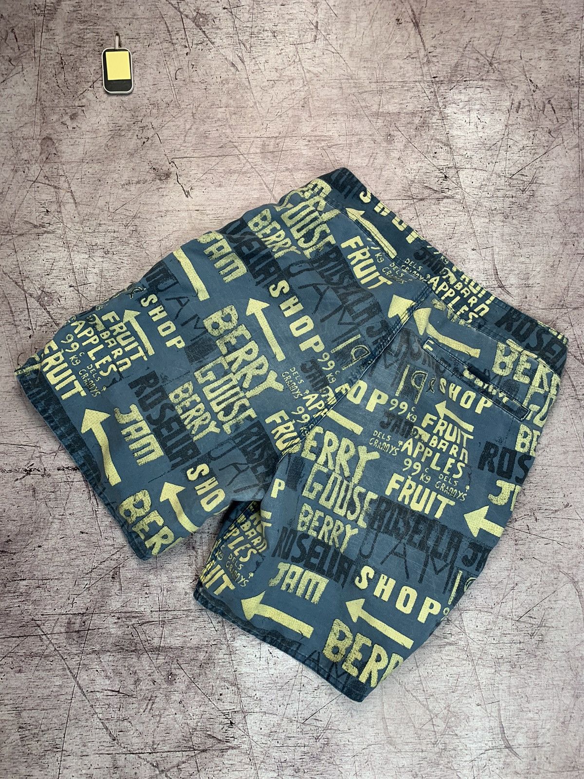 Mambo × Vintage Mambo Vintage Mens Shorts Size US 34 / EU 50 - 2 Thumbnail
